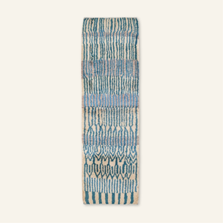 Green Amazon -  Luxury Shag Moroccan Runner Rug