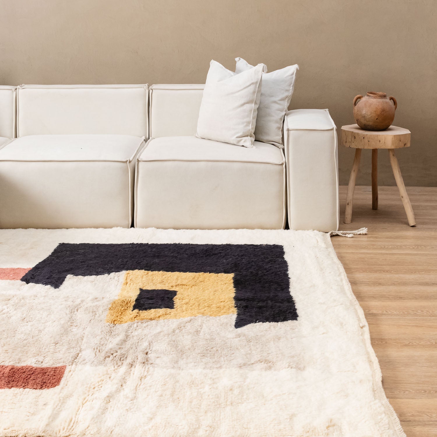 Gzoula - Luxury Shag Moroccan Rug - Benisouk