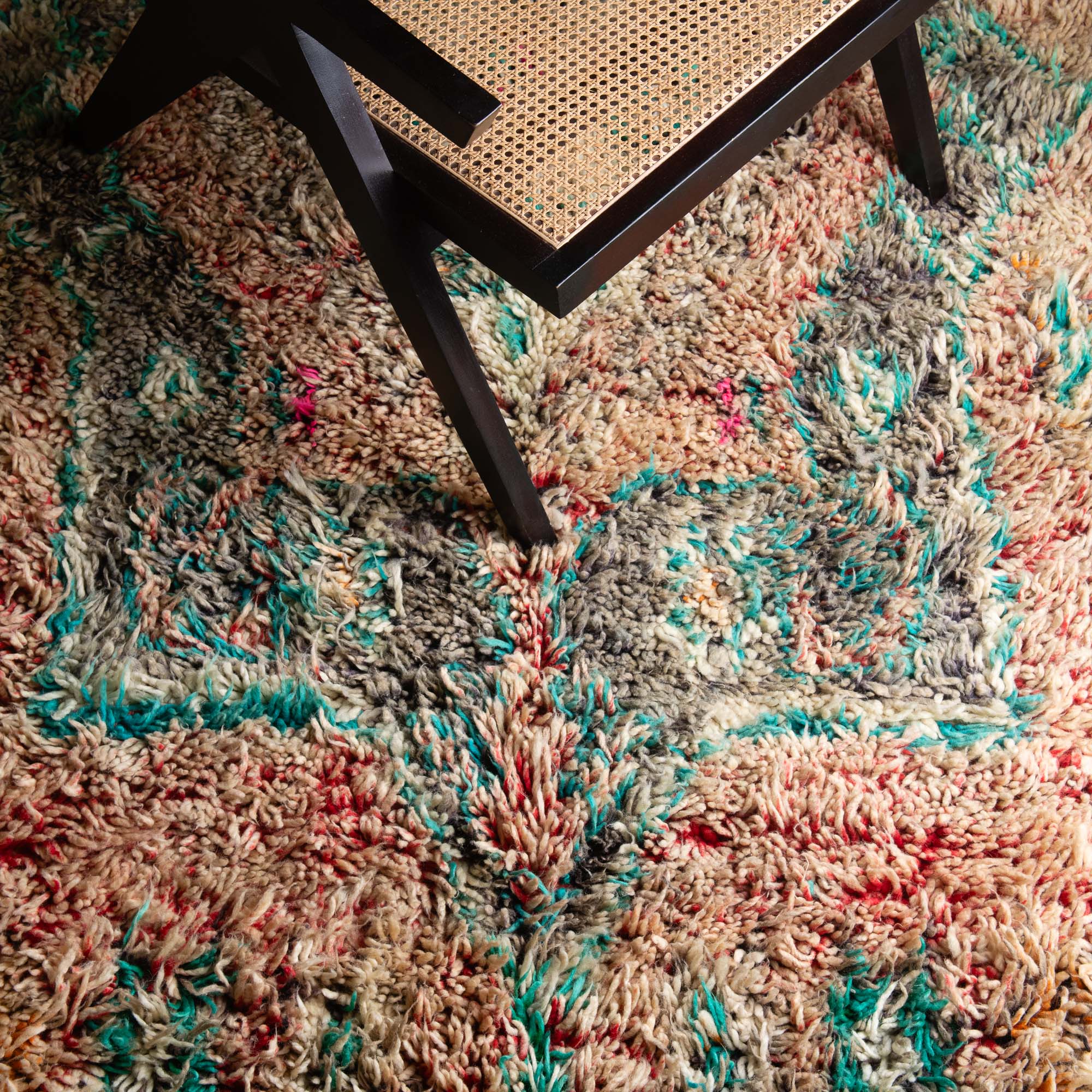 Haddad - vintage boujad rug - Benisouk