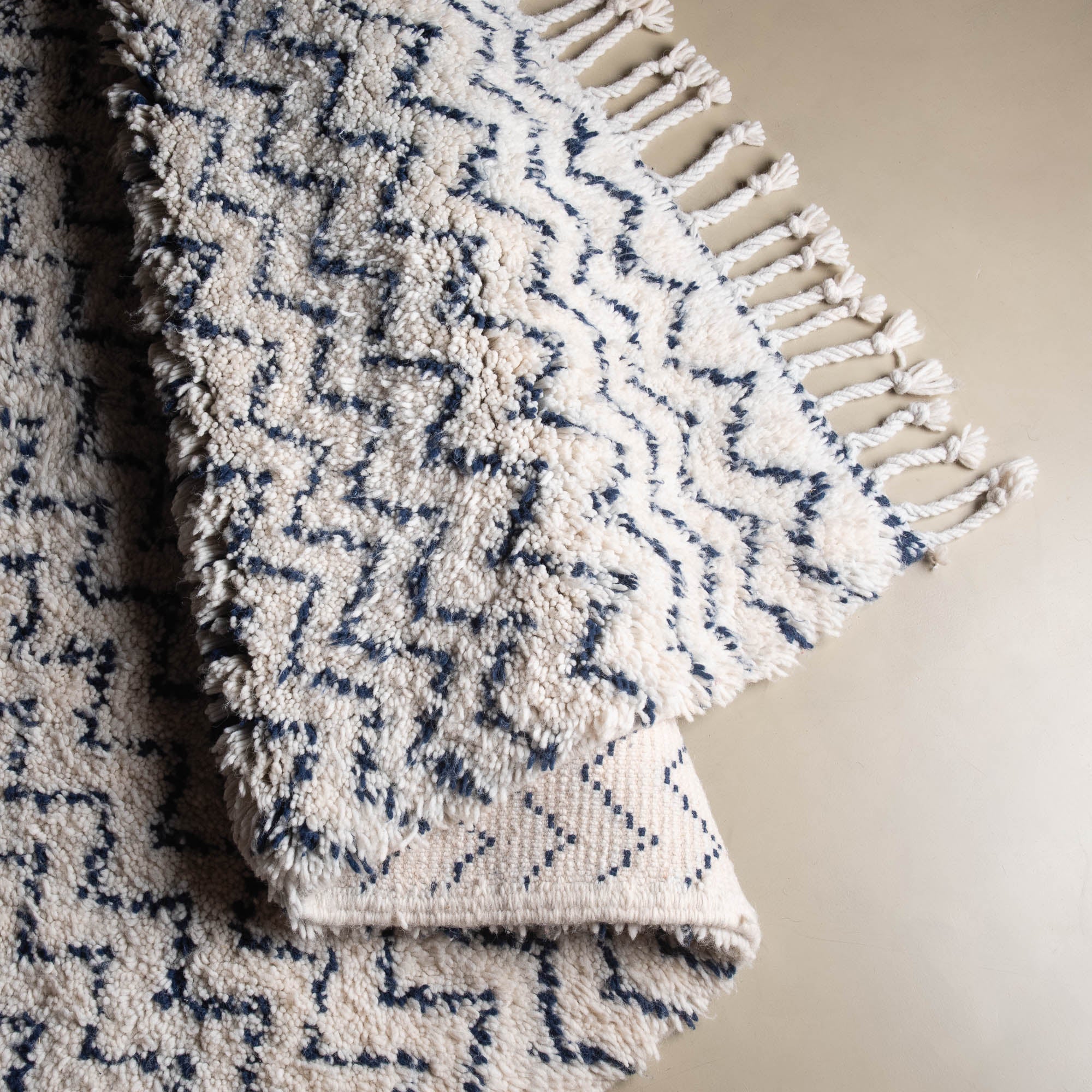 Hafsa - Shag Moroccan rug - Benisouk