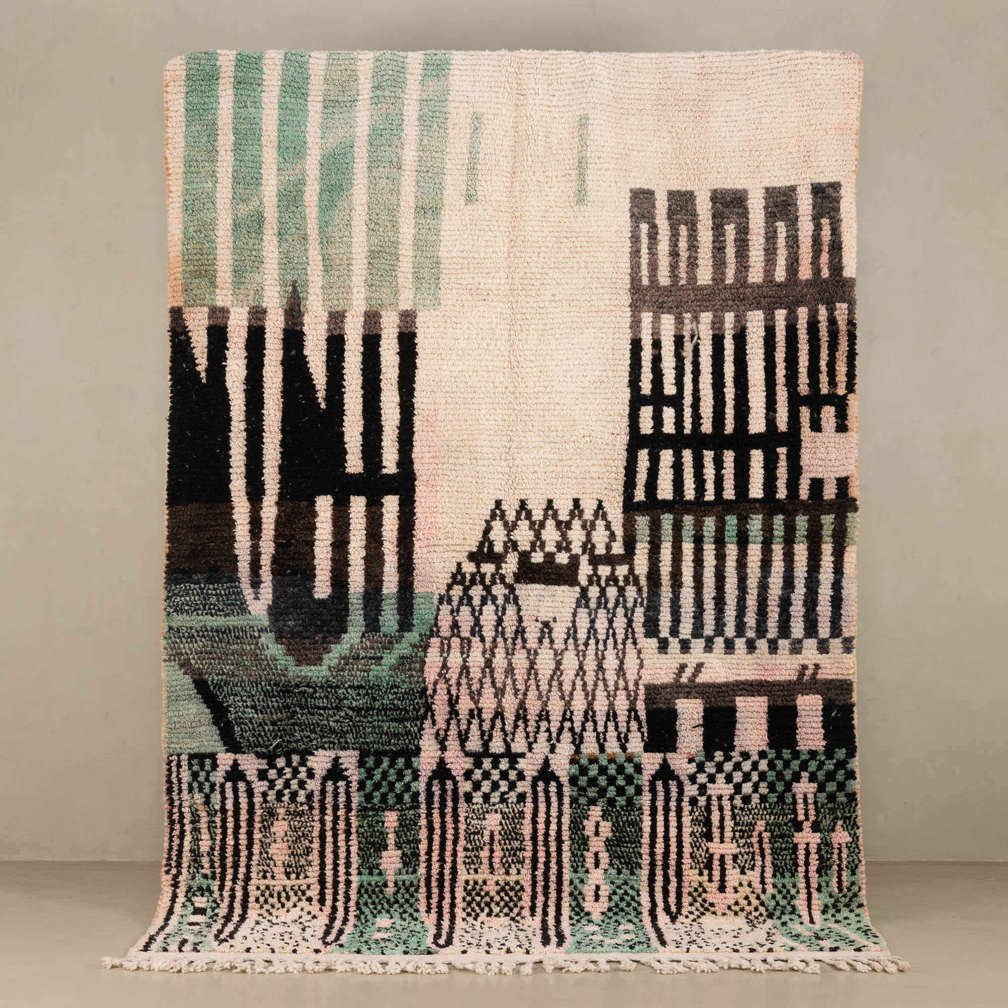 Halimah - vintage boujad rug - Benisouk