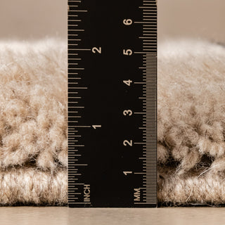 Harmony of Shapes - Luxury Shag Moroccan Rug - Benisouk