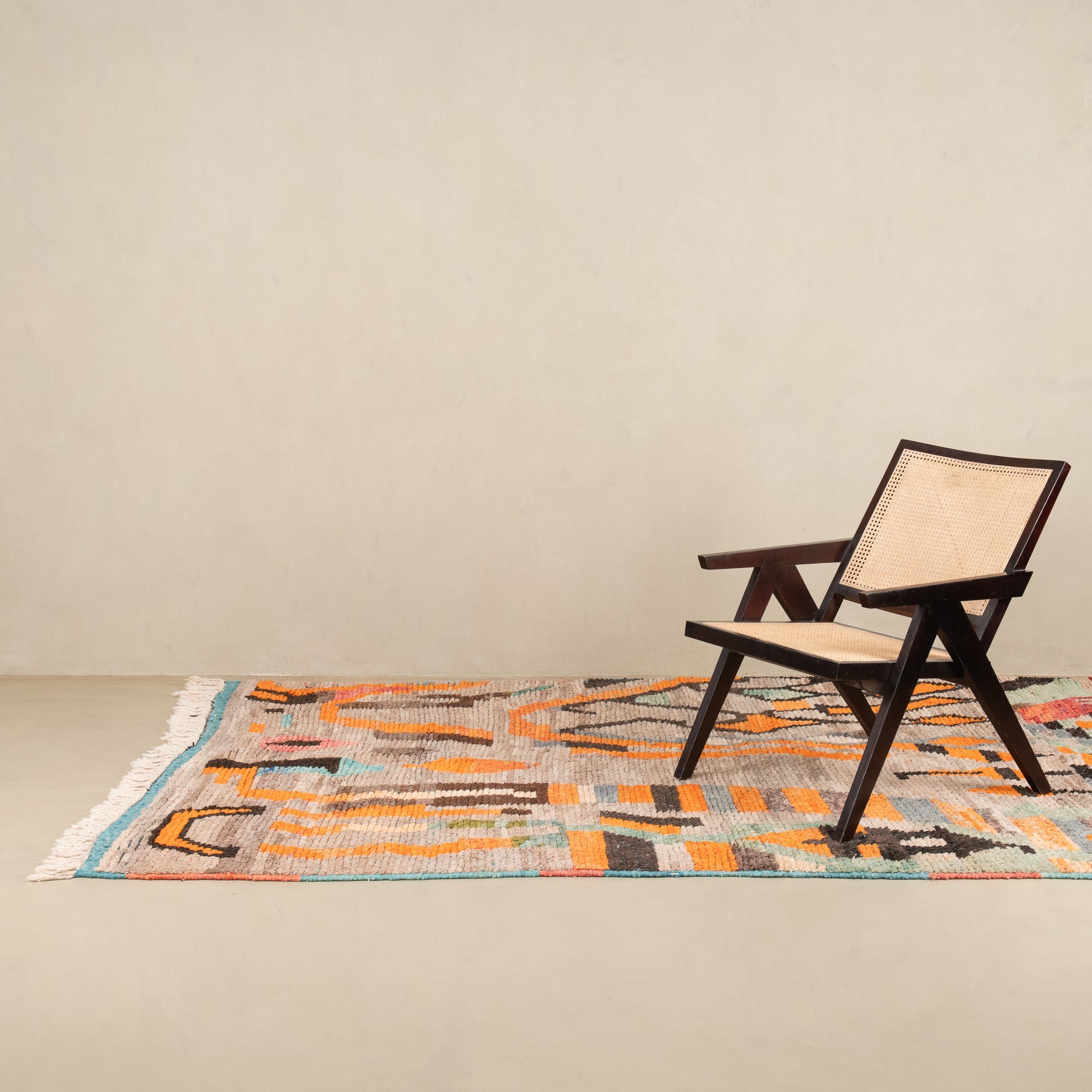 Hassnae - vintage boujad rug - Benisouk