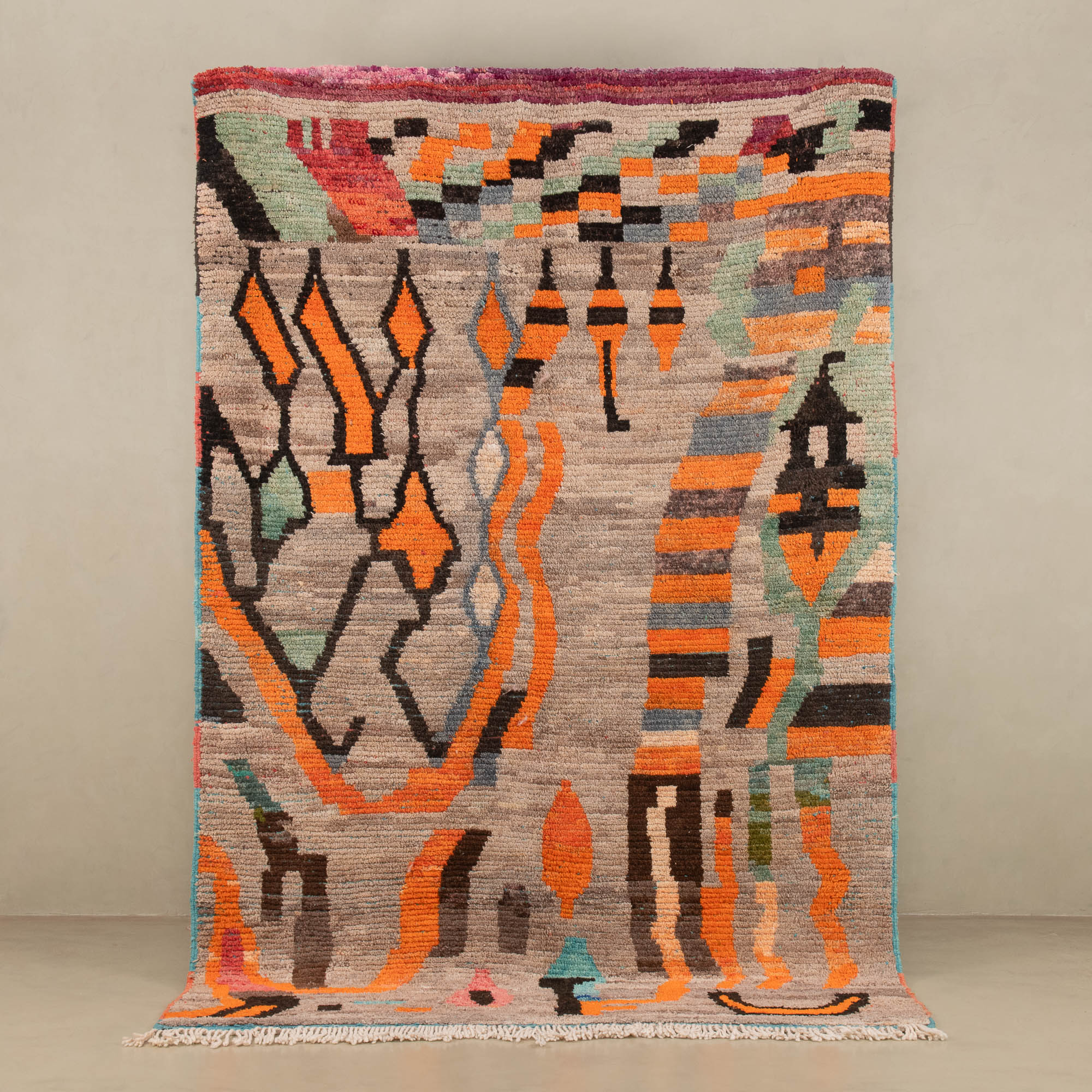 Hassnae - vintage boujad rug - Benisouk