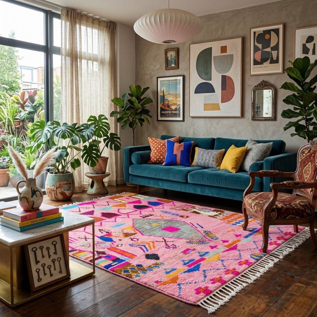 Hayat - Shag Moroccan rug - Benisouk