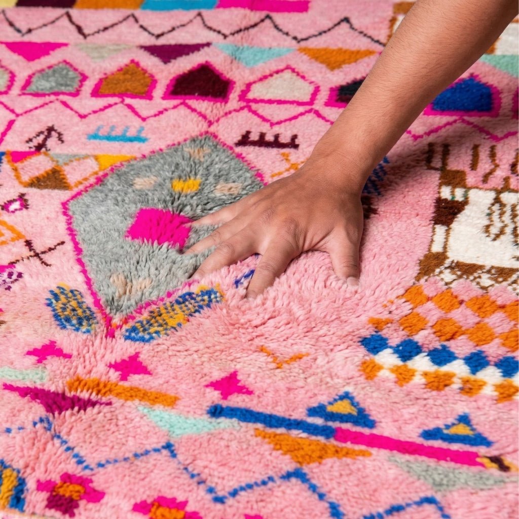 Hayat - Shag Moroccan rug - Benisouk