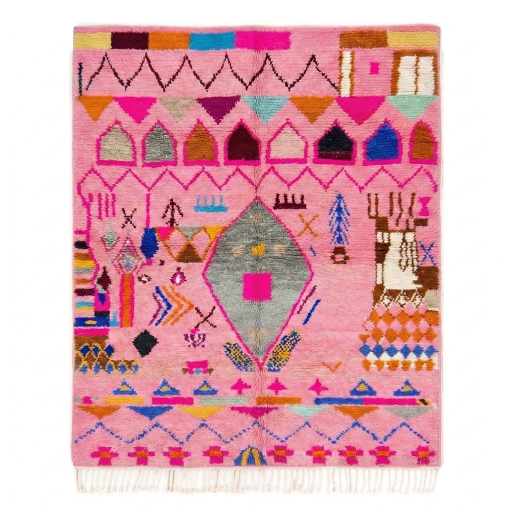 Hayat - Shag Moroccan rug - Benisouk