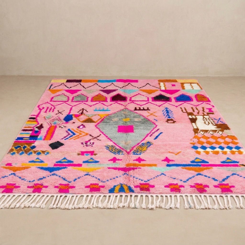 Hayat - Shag Moroccan rug - Benisouk