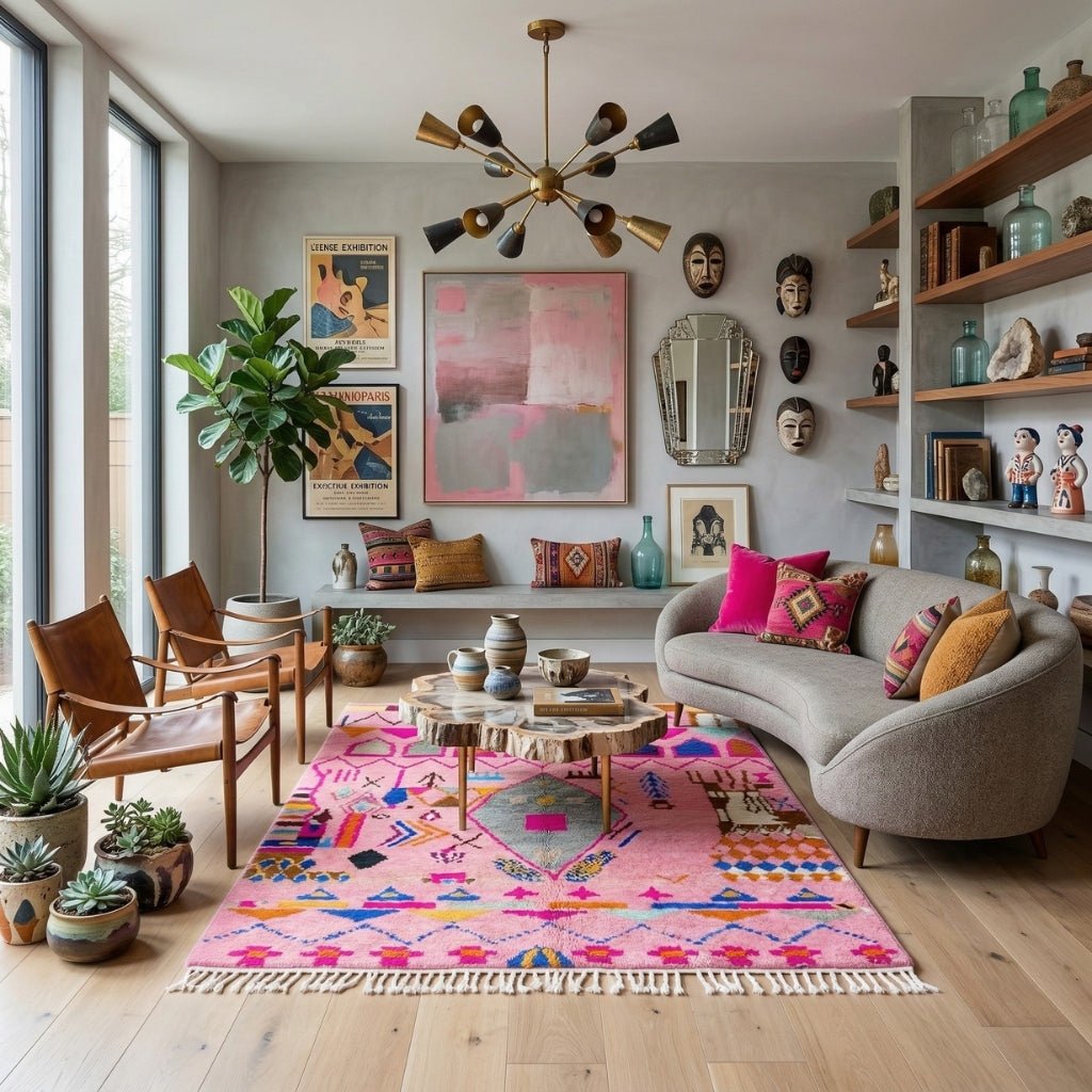 Hayat - Shag Moroccan rug - Benisouk