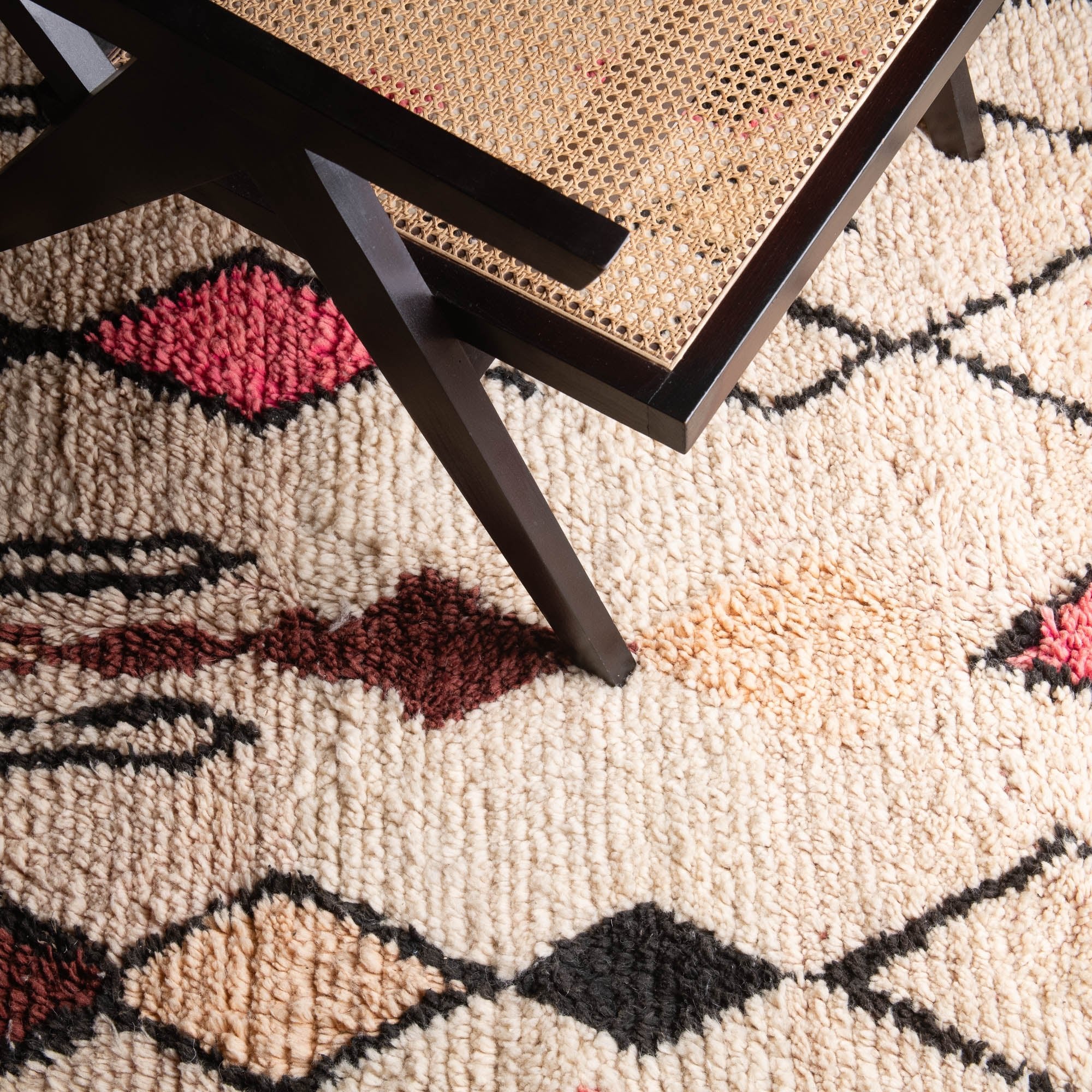 Hayna - vintage boujad rug - Benisouk