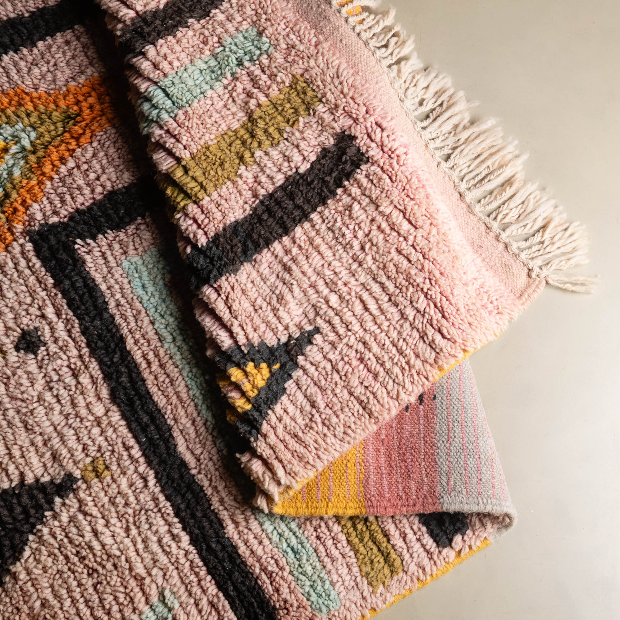 Hbiya - vintage boujad rug - Benisouk