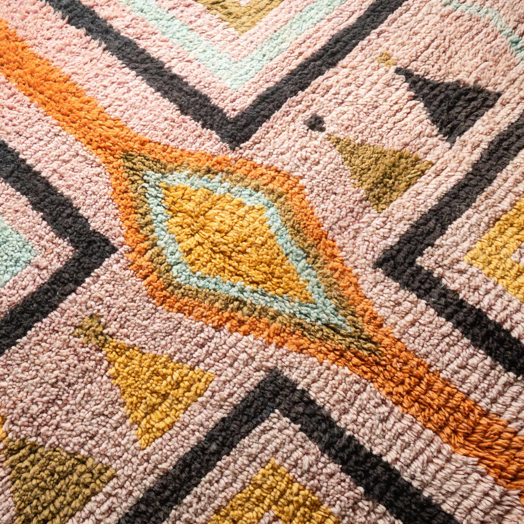 Hbiya - vintage boujad rug - Benisouk