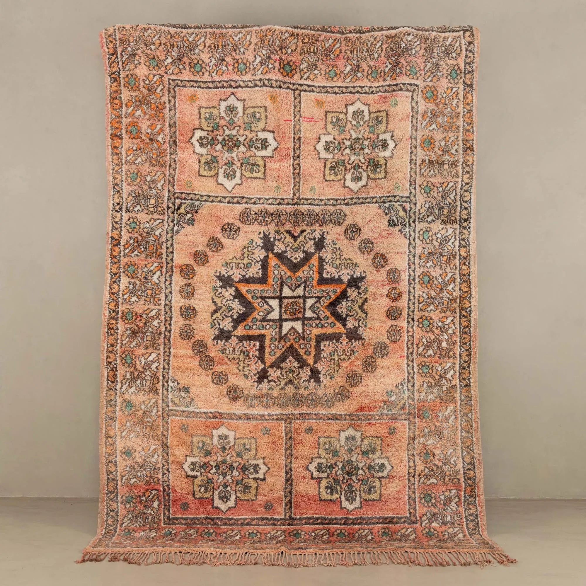 Hbiya - vintage boujad rug - Benisouk