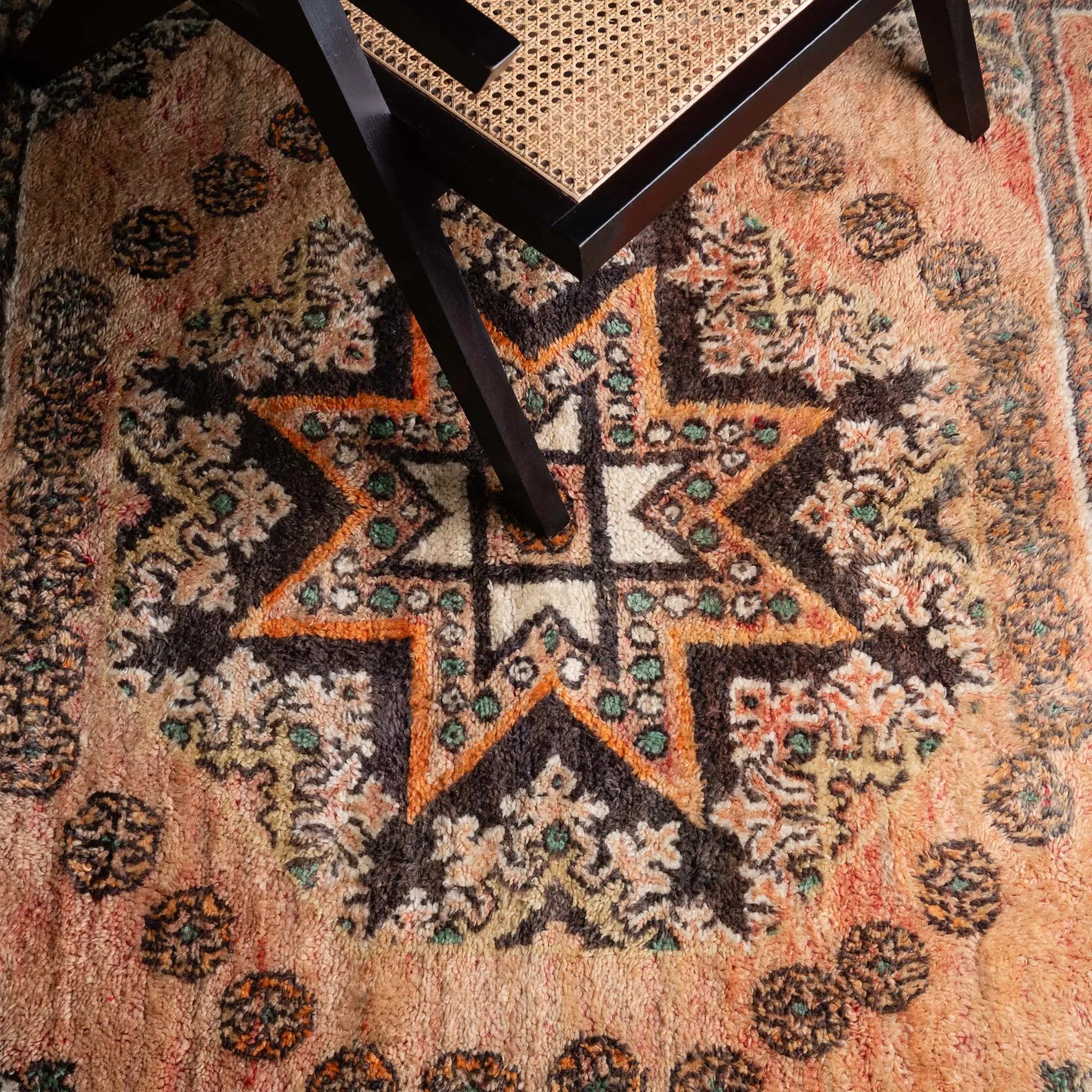 Hbiya - vintage boujad rug - Benisouk