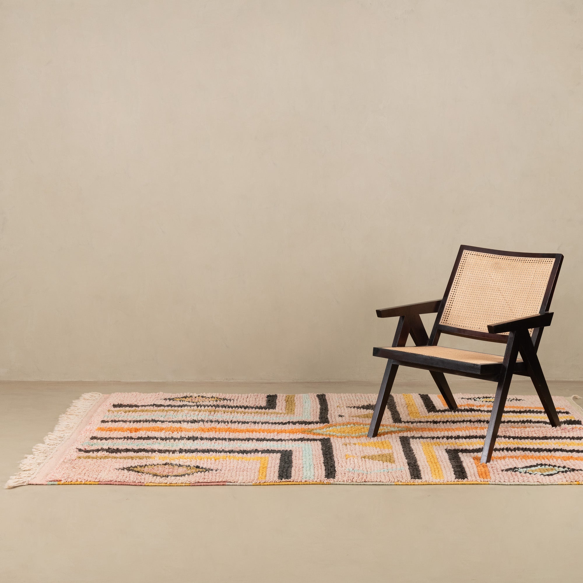 Hbiya - vintage boujad rug - Benisouk