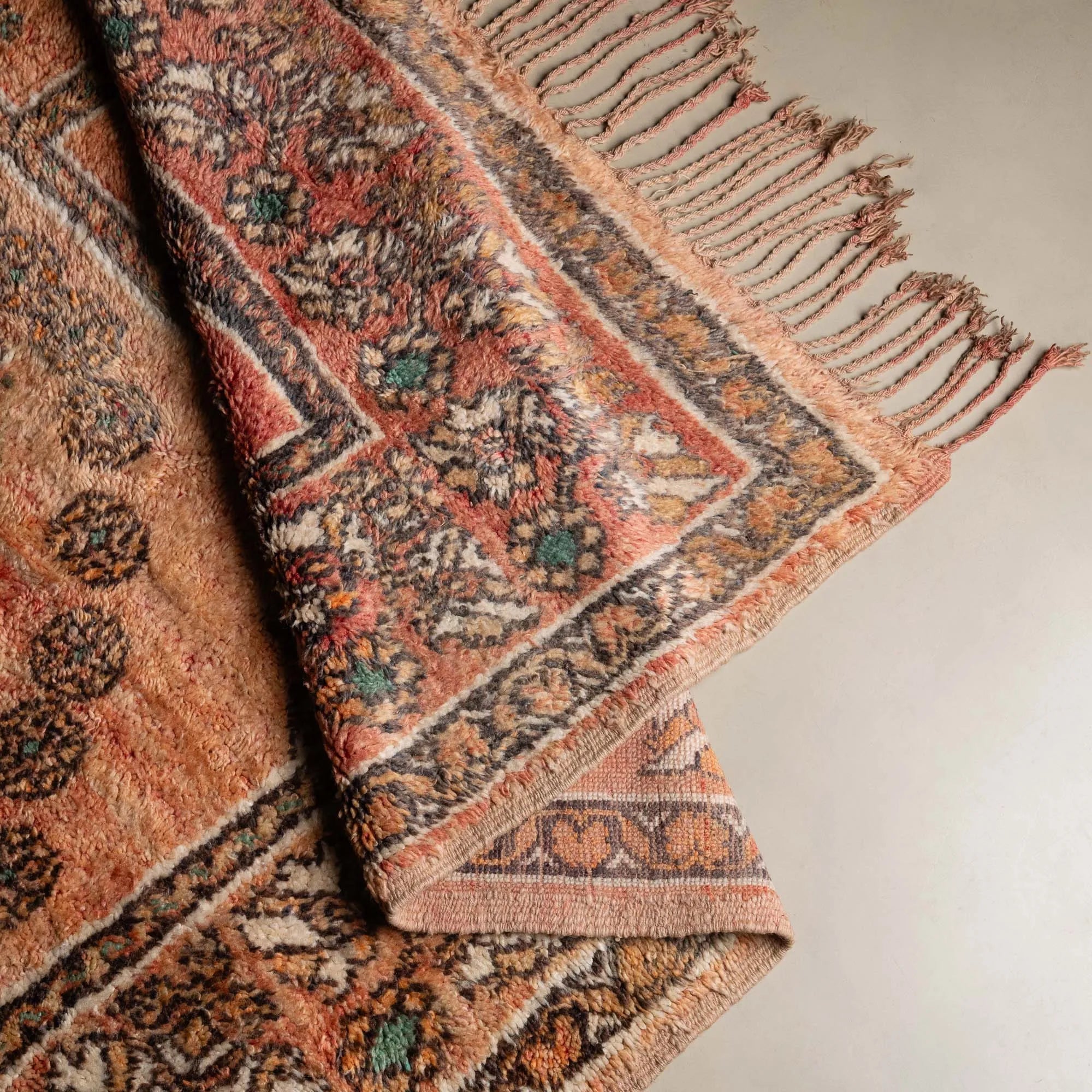Hbiya - vintage boujad rug - Benisouk