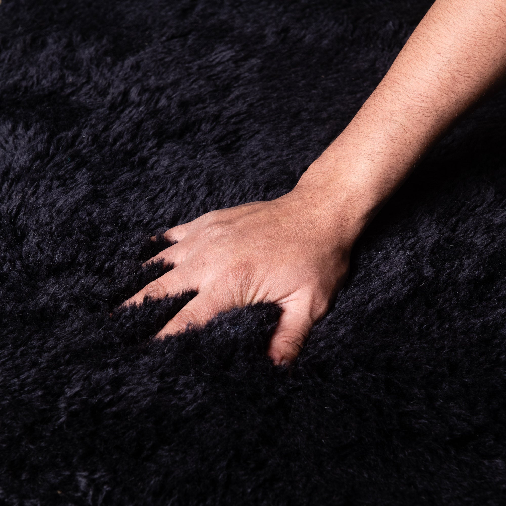 Heart Beat - Luxury Shag Moroccan Rug - Benisouk