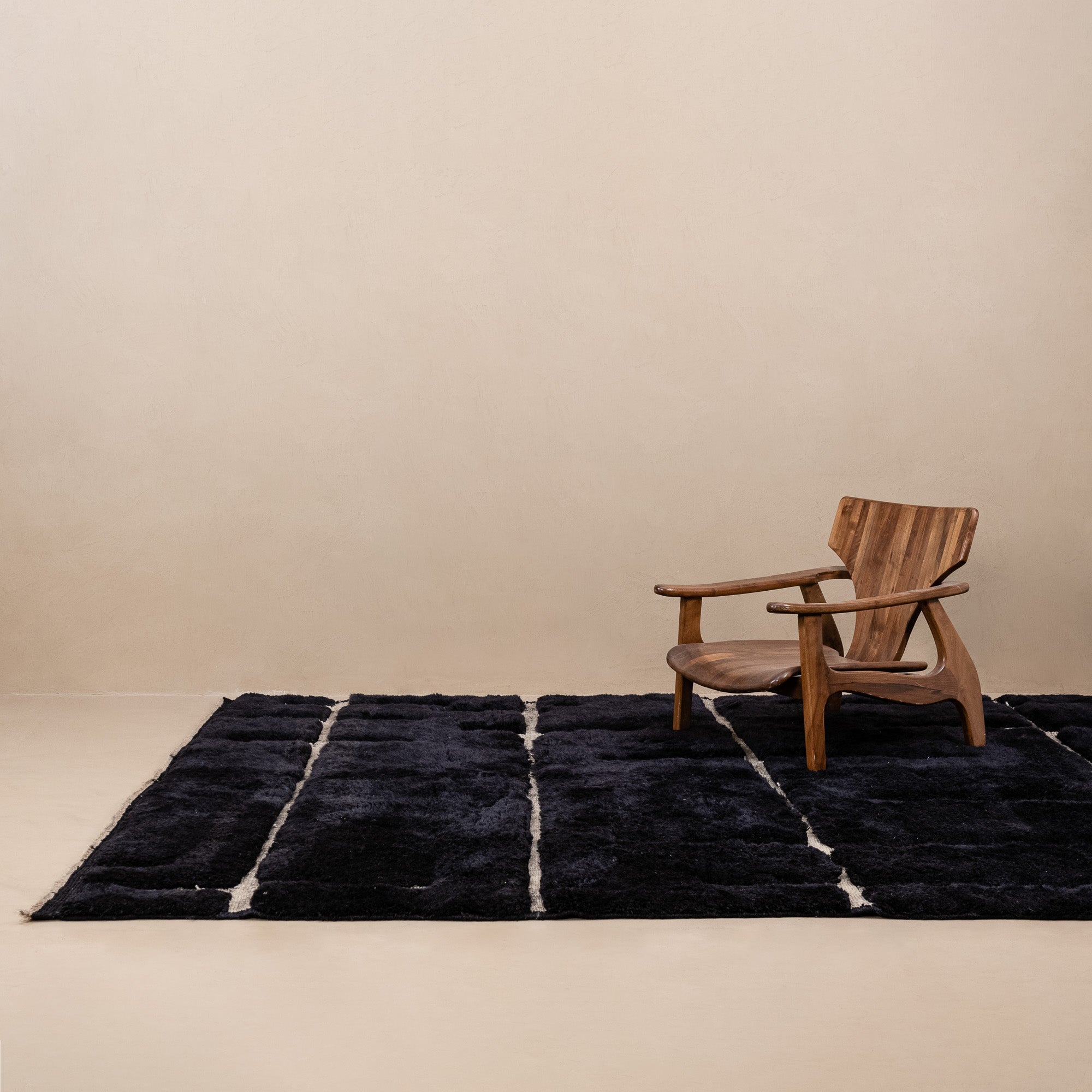 Heart Beat - Luxury Shag Moroccan Rug - Benisouk