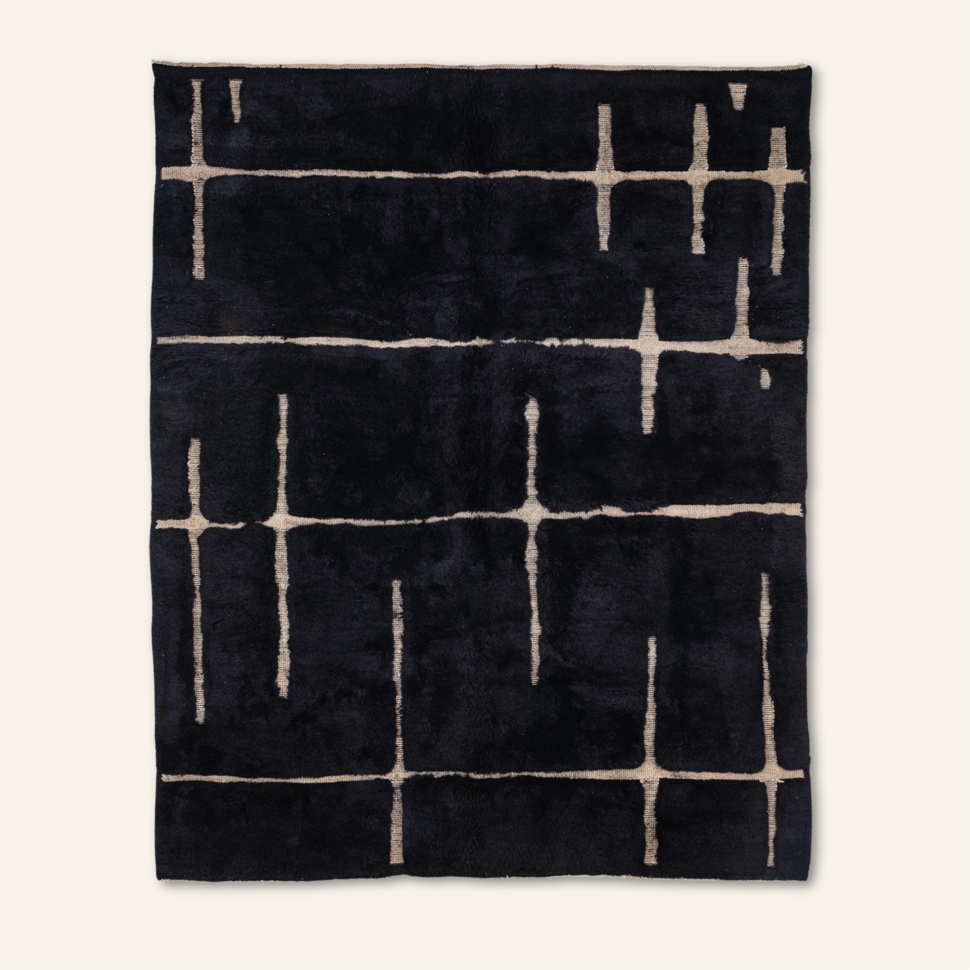 Heart Beat - Luxury Shag Moroccan Rug