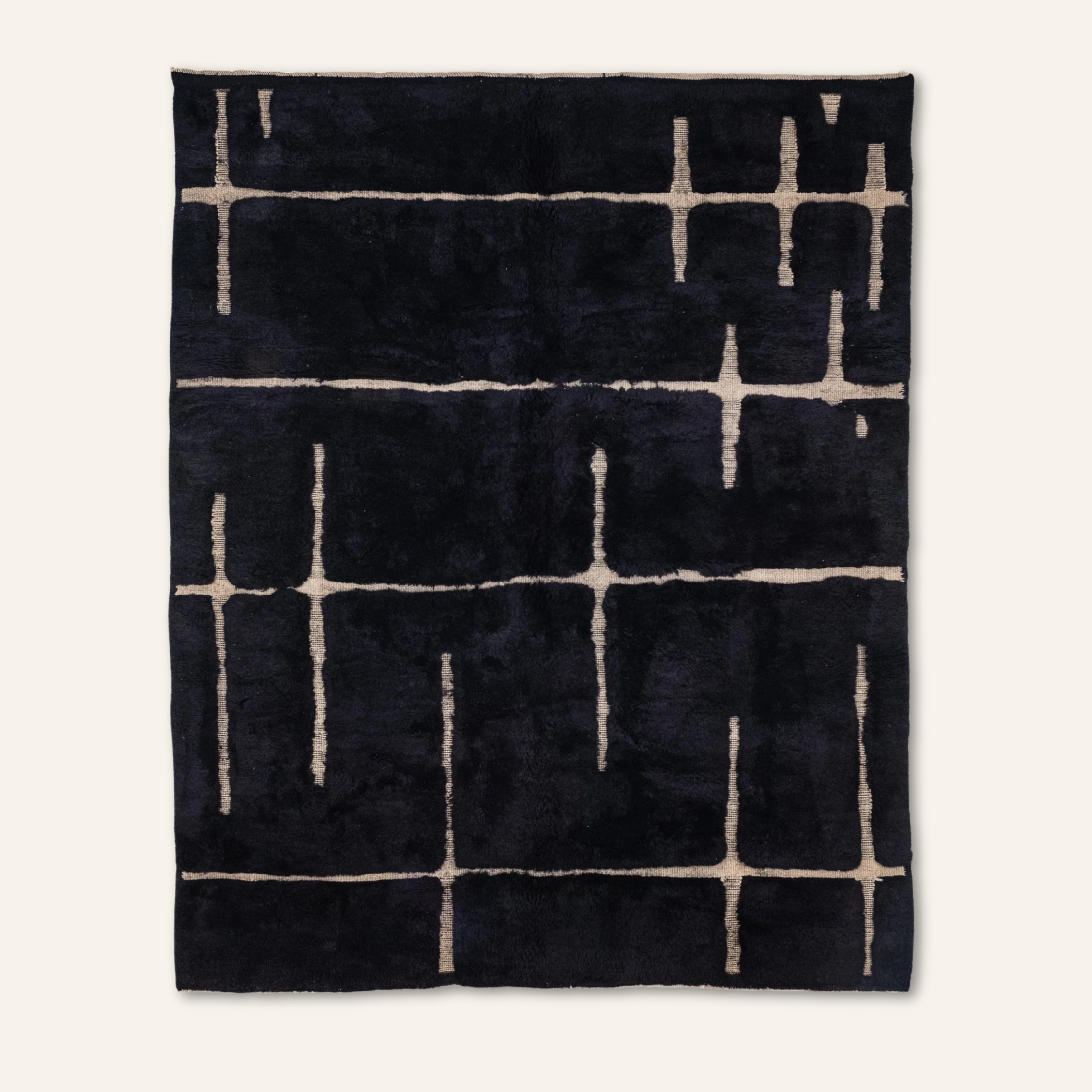 Heart Beat - Luxury Shag Moroccan Rug