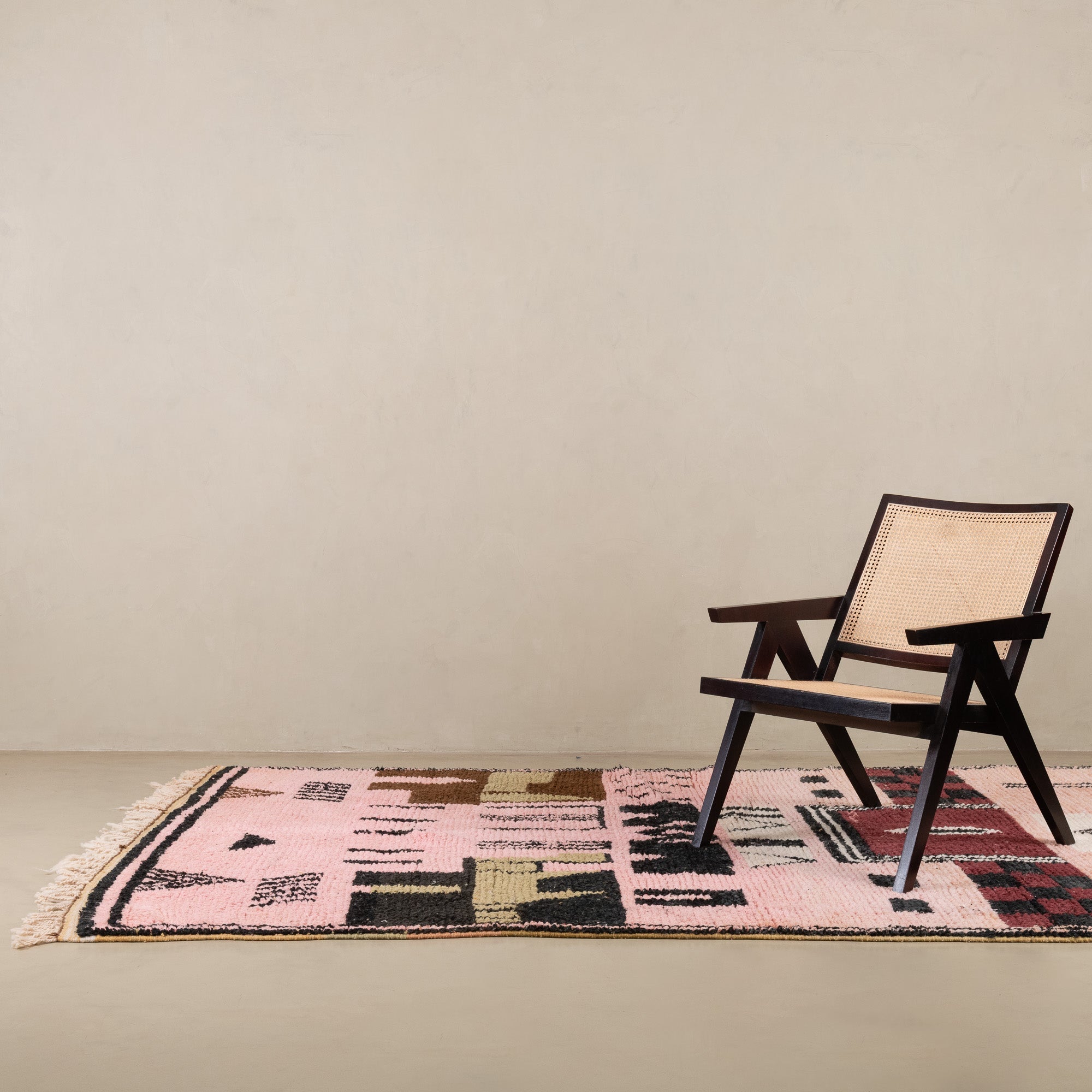 Hennuz - vintage boujad rug - Benisouk