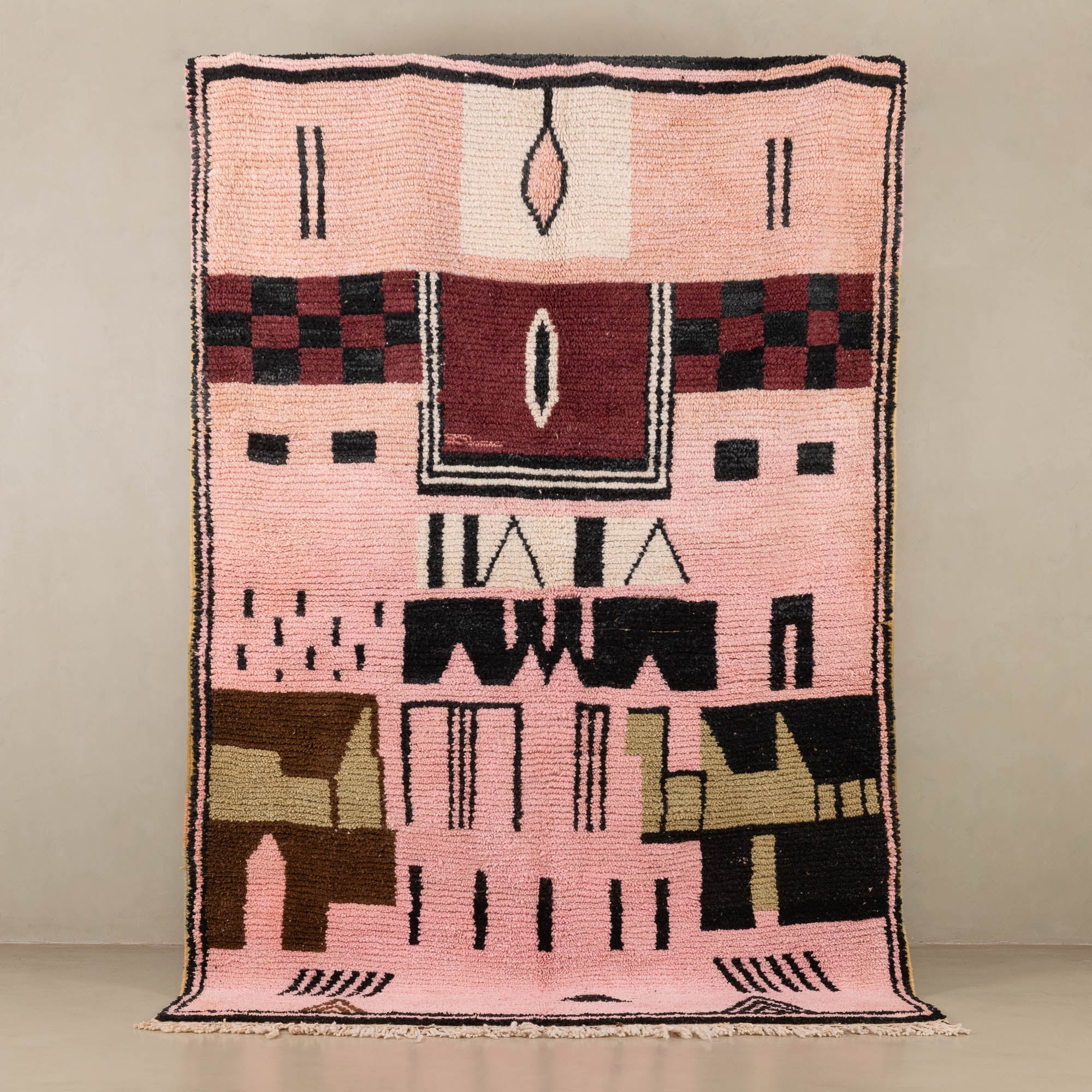 Hennuz - vintage boujad rug - Benisouk