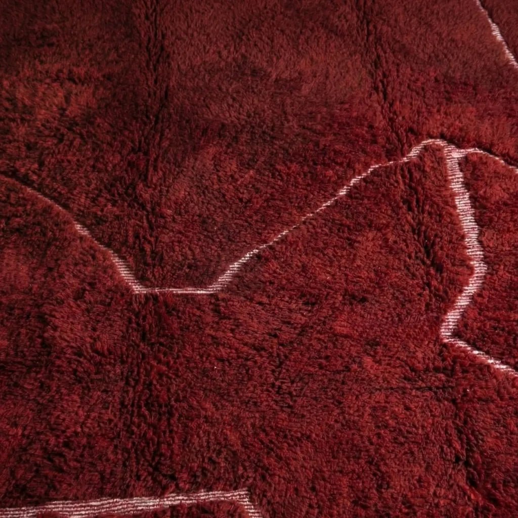 Hiba - Shag Moroccan rug - Benisouk