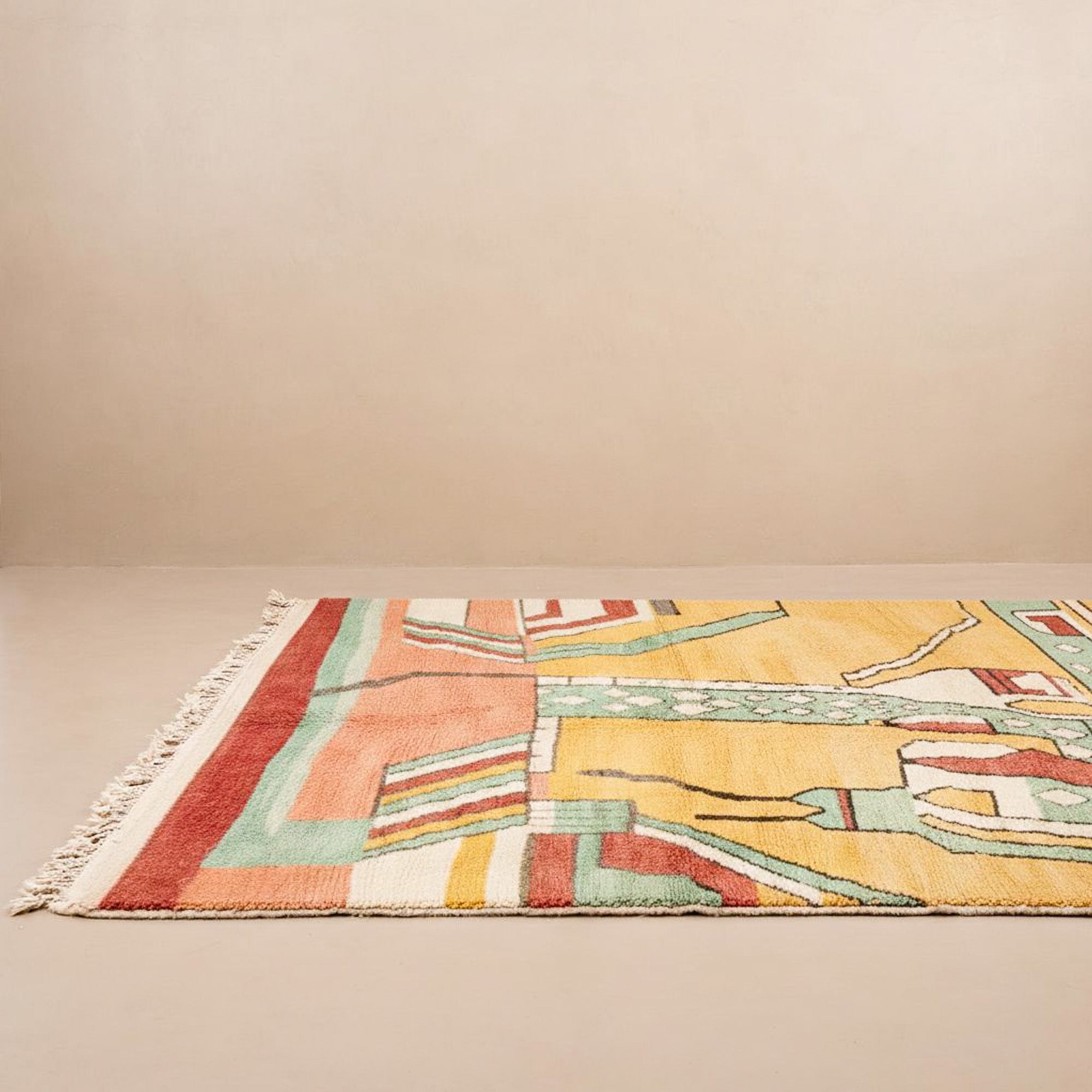 Houda - Shag Moroccan rug - Benisouk