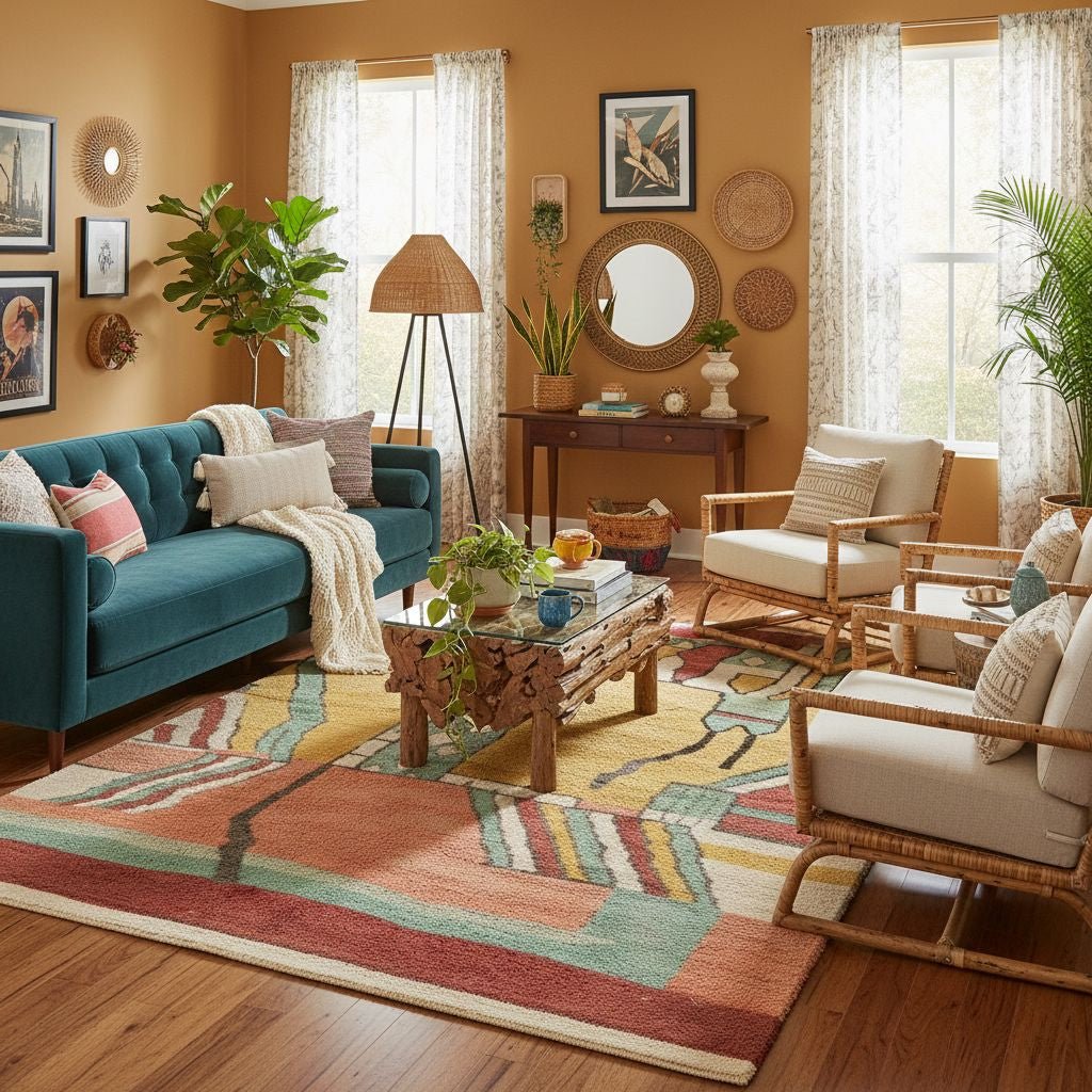 Houda - Shag Moroccan rug - Benisouk