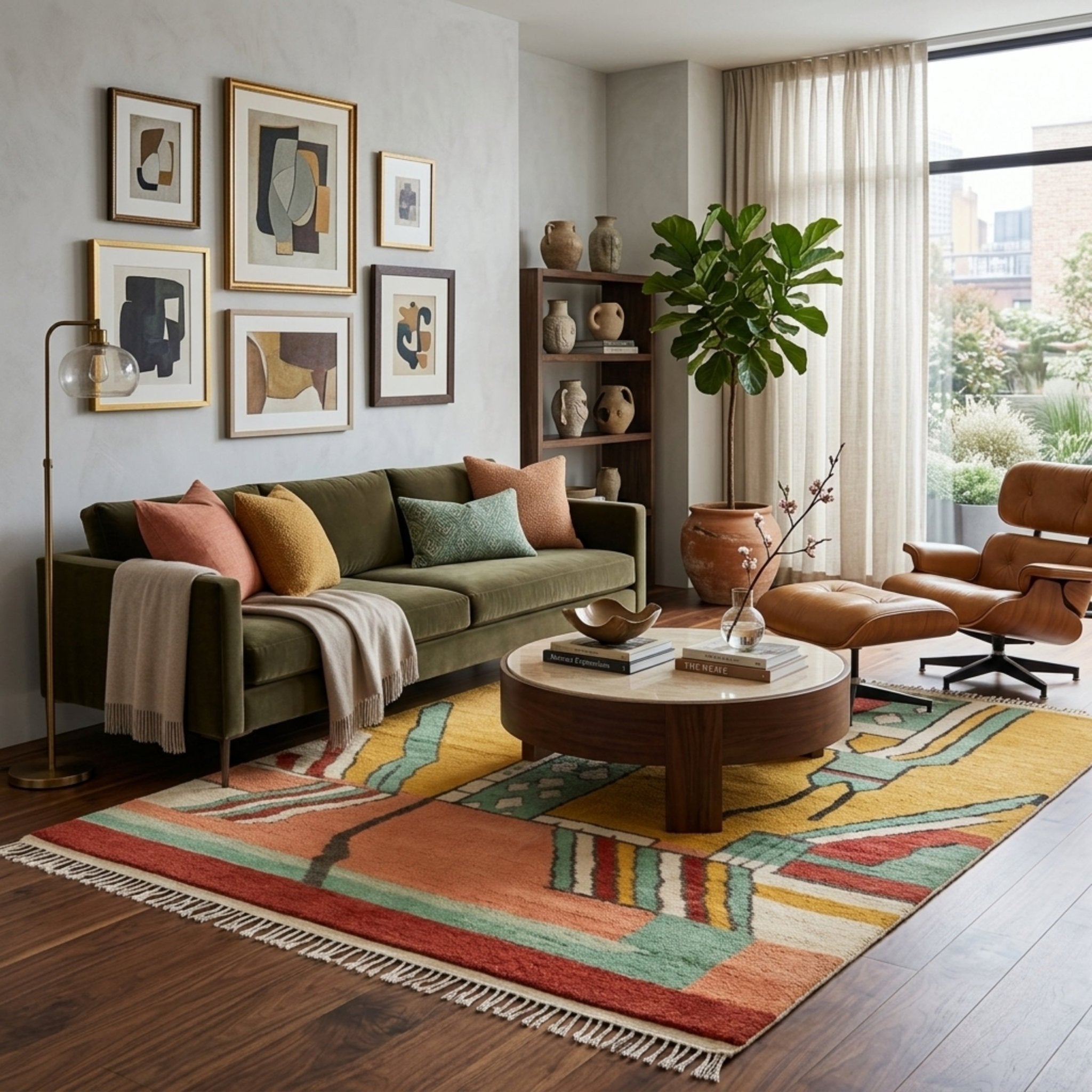 Houda - Shag Moroccan rug - Benisouk