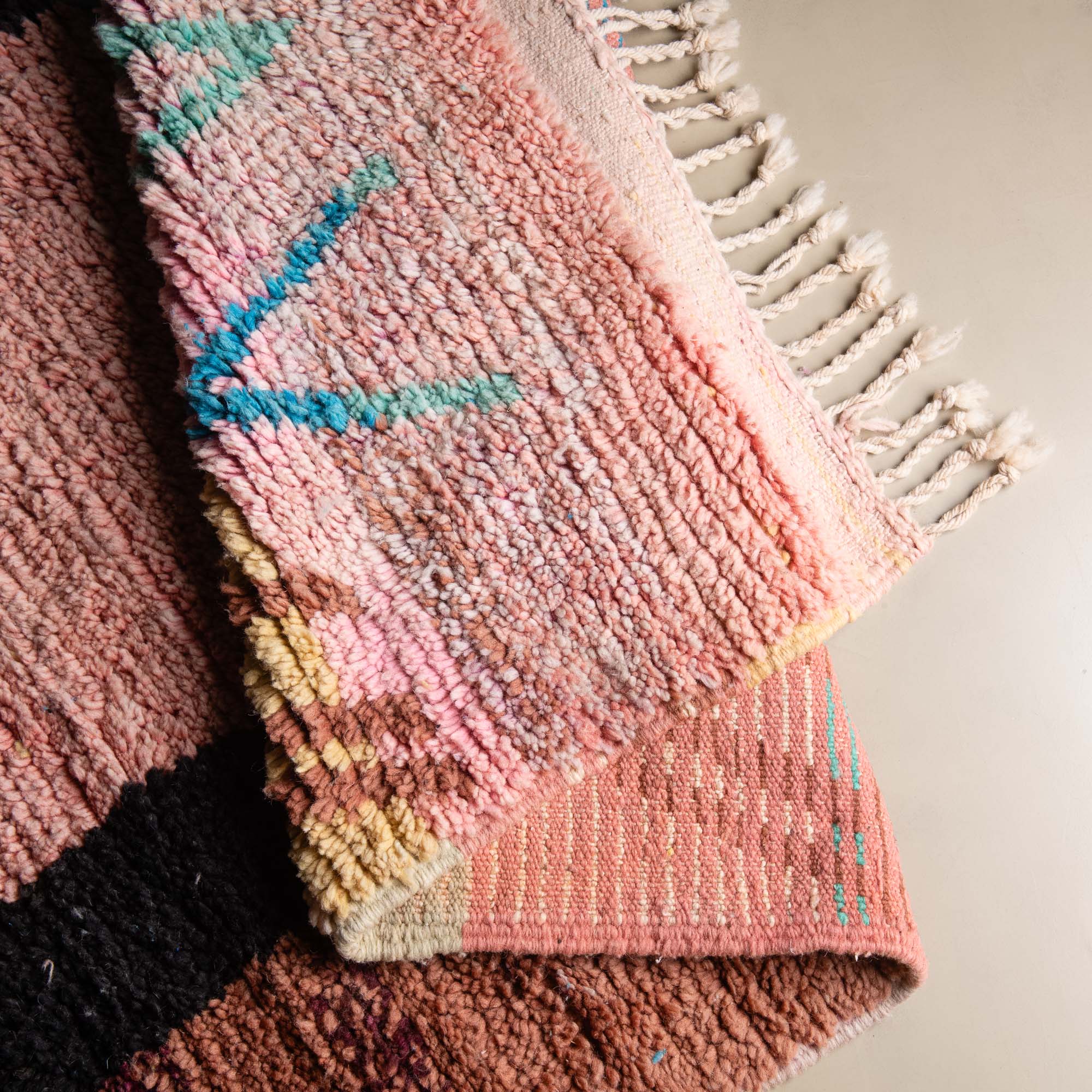 Houdaifa - vintage boujad rug - Benisouk