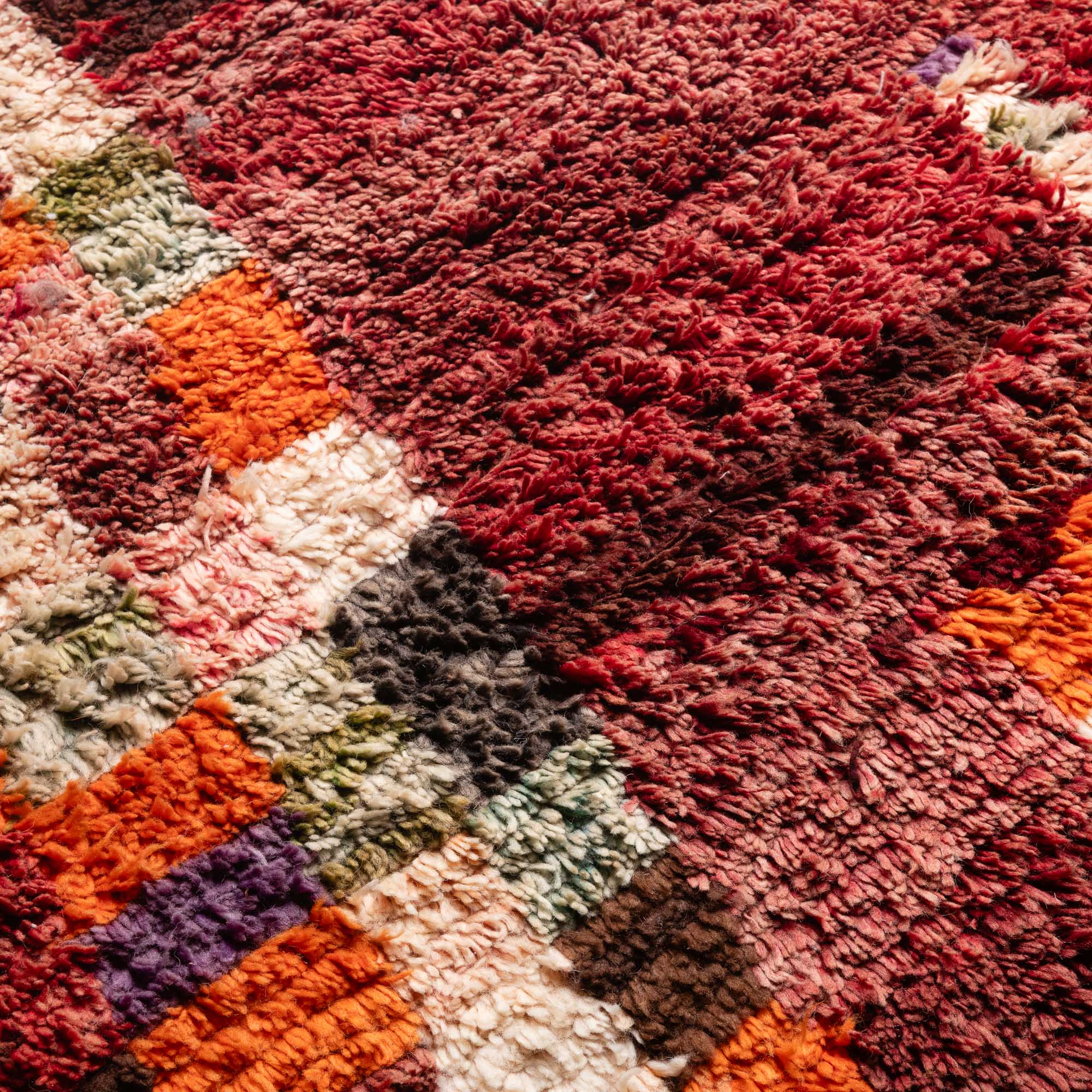 Houriya - vintage boujad rug - Benisouk