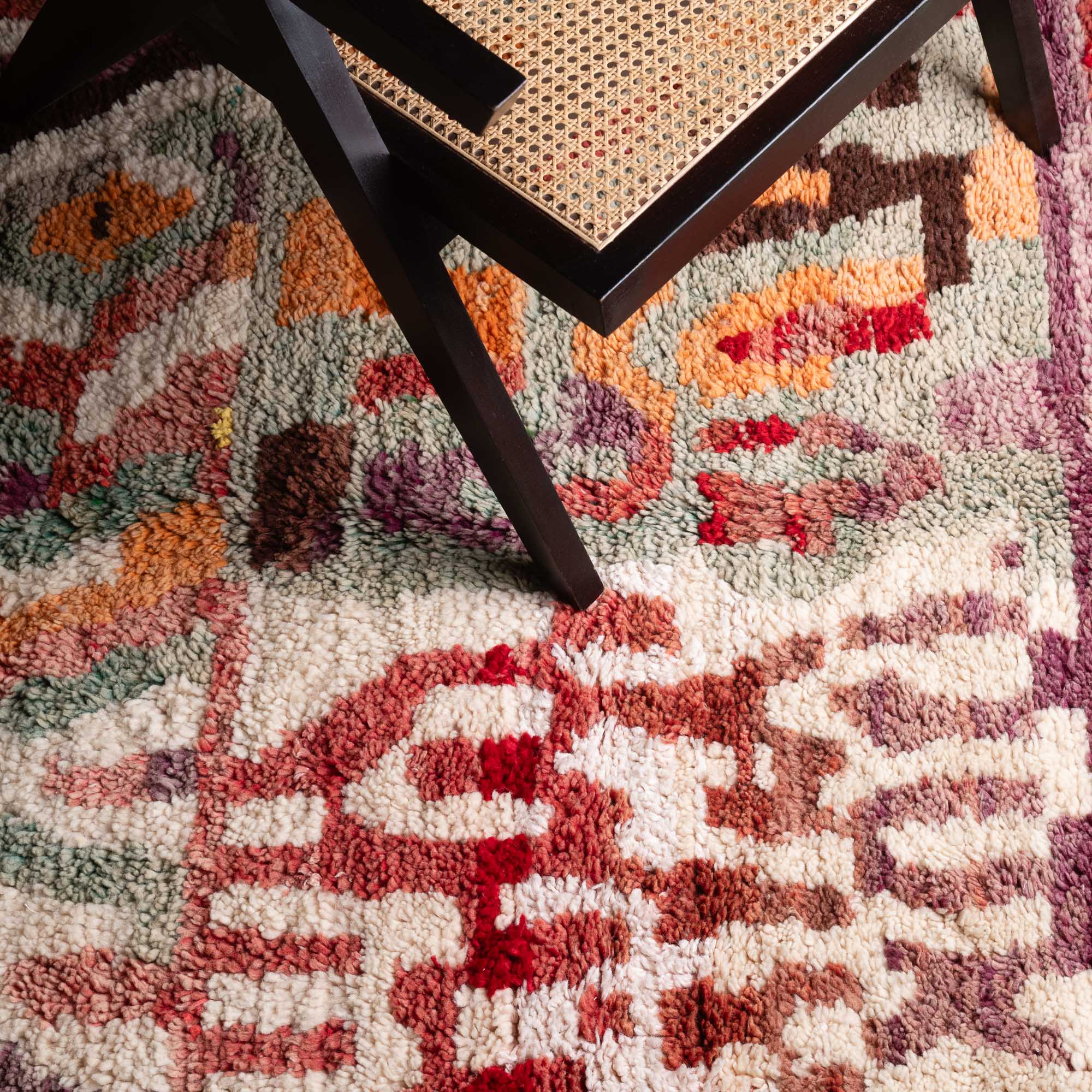 Housni - vintage boujad rug - Benisouk