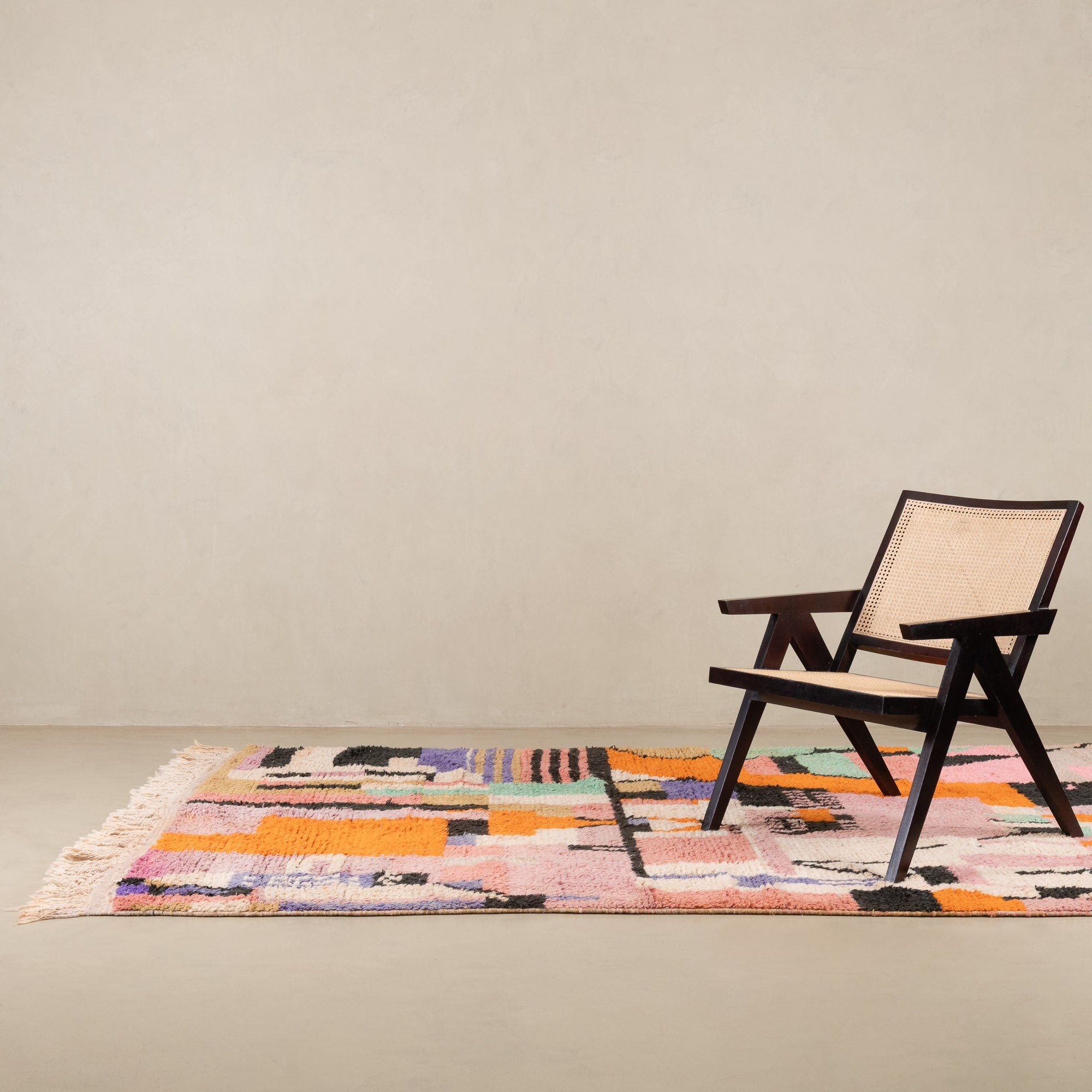 Housnia - vintage boujad rug - Benisouk