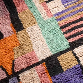 Housnia - vintage boujad rug - Benisouk