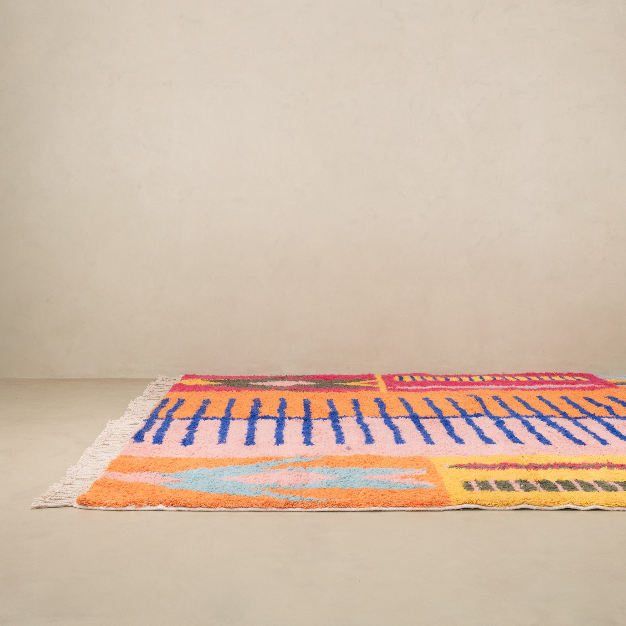 Ibtihaj - Shag Moroccan rug - Benisouk