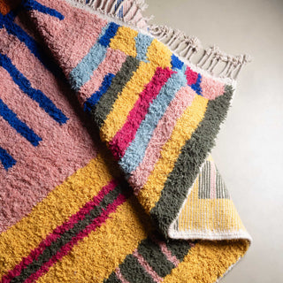 Ibtihaj - Shag Moroccan rug - Benisouk