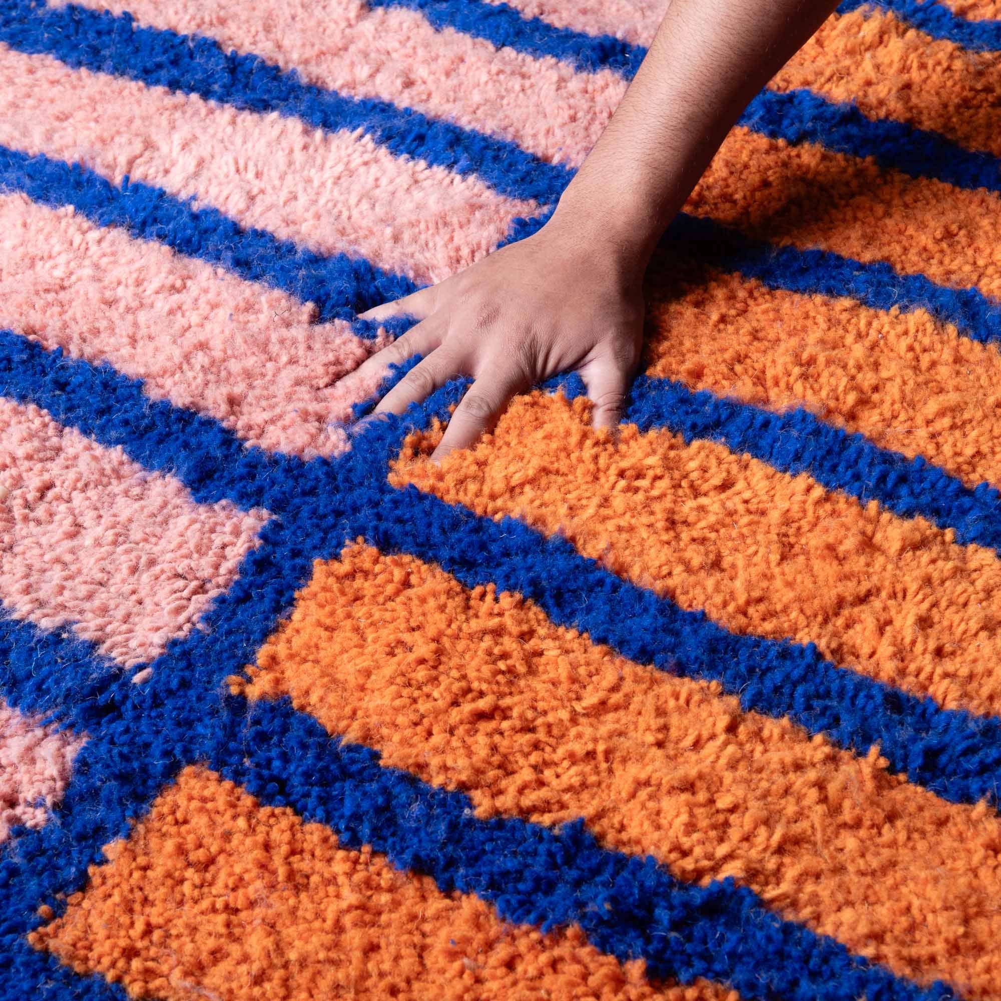 Ibtihaj - Shag Moroccan rug - Benisouk