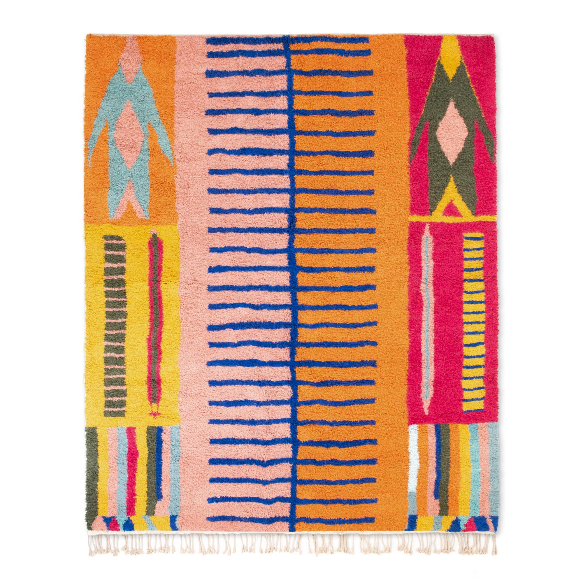 Ibtihaj - Shag Moroccan rug - Benisouk