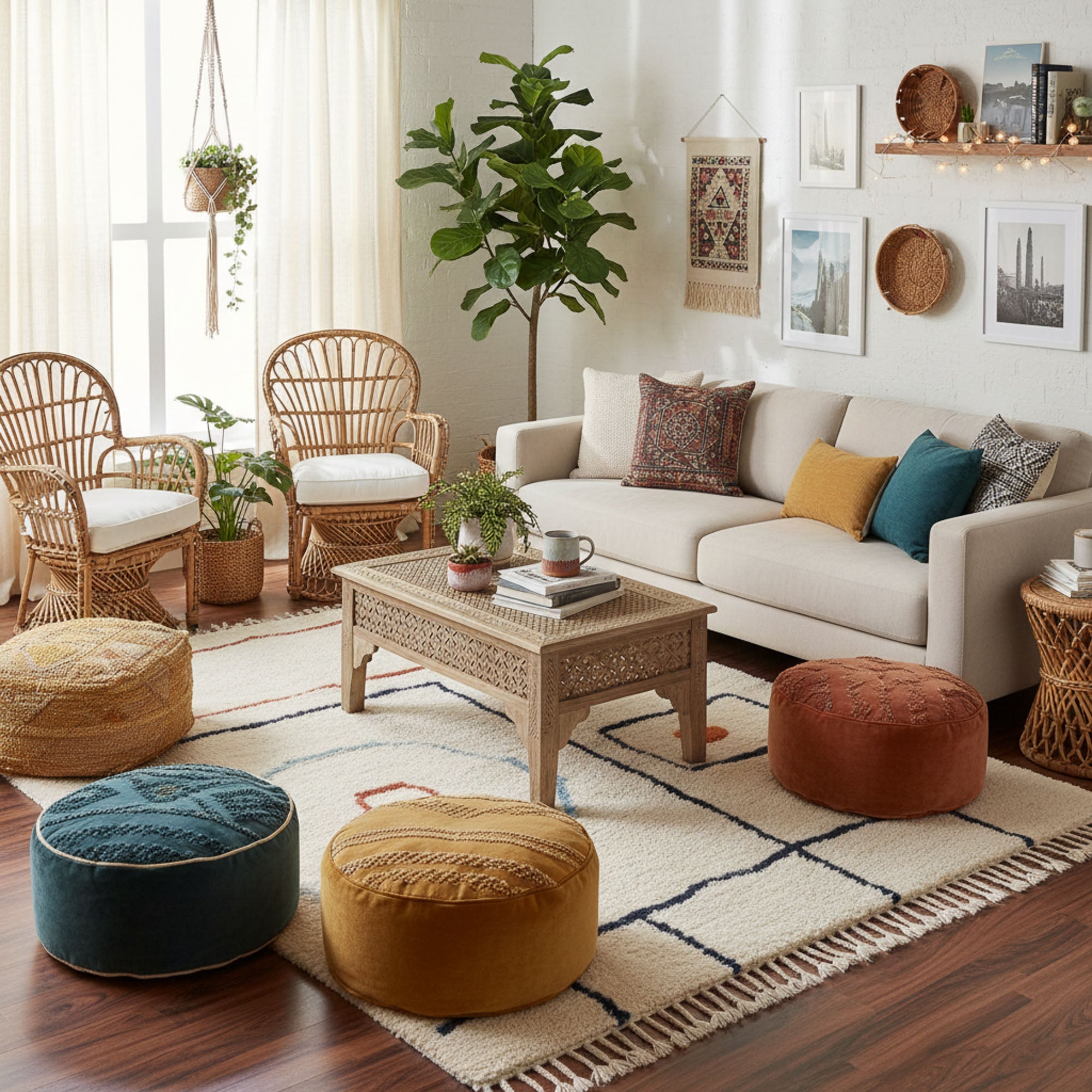 Ichrak - Shag Moroccan rug - Benisouk