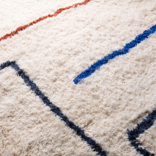 Ichrak - Shag Moroccan rug - Benisouk