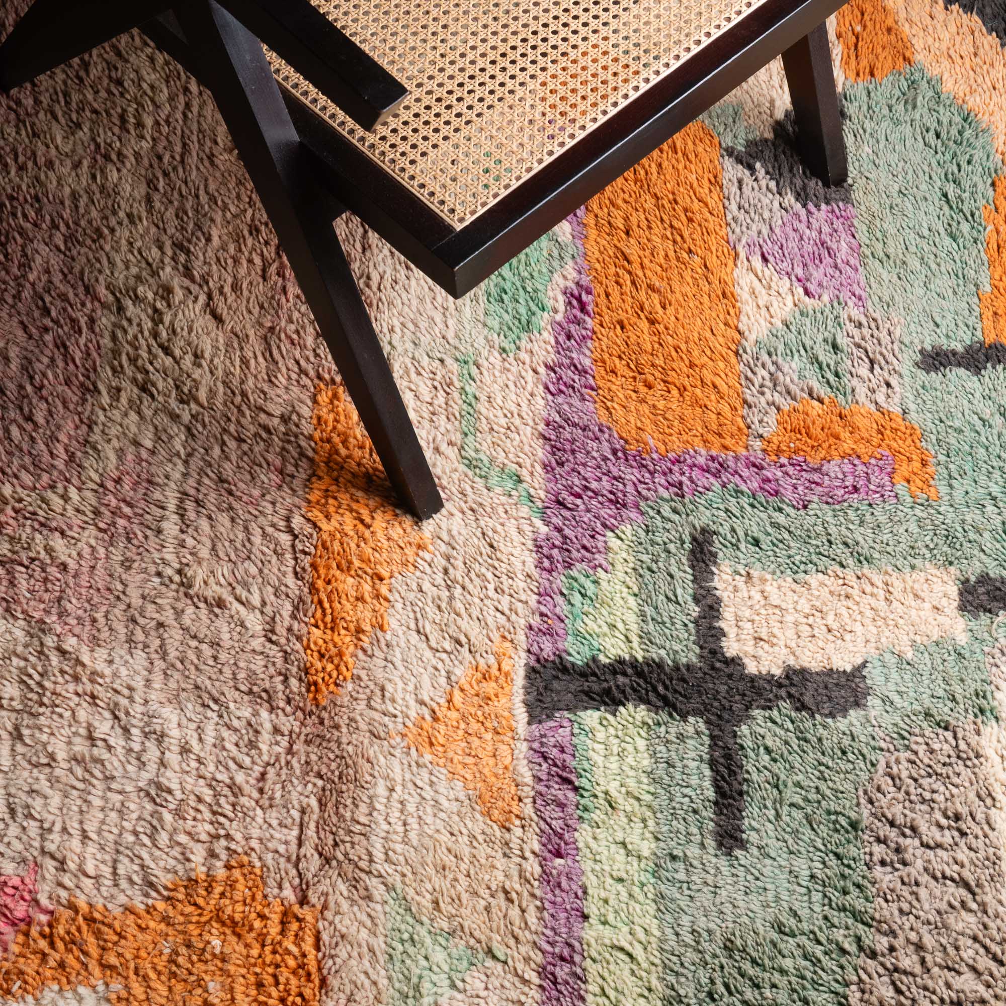 Ifthen - vintage boujad rug - Benisouk