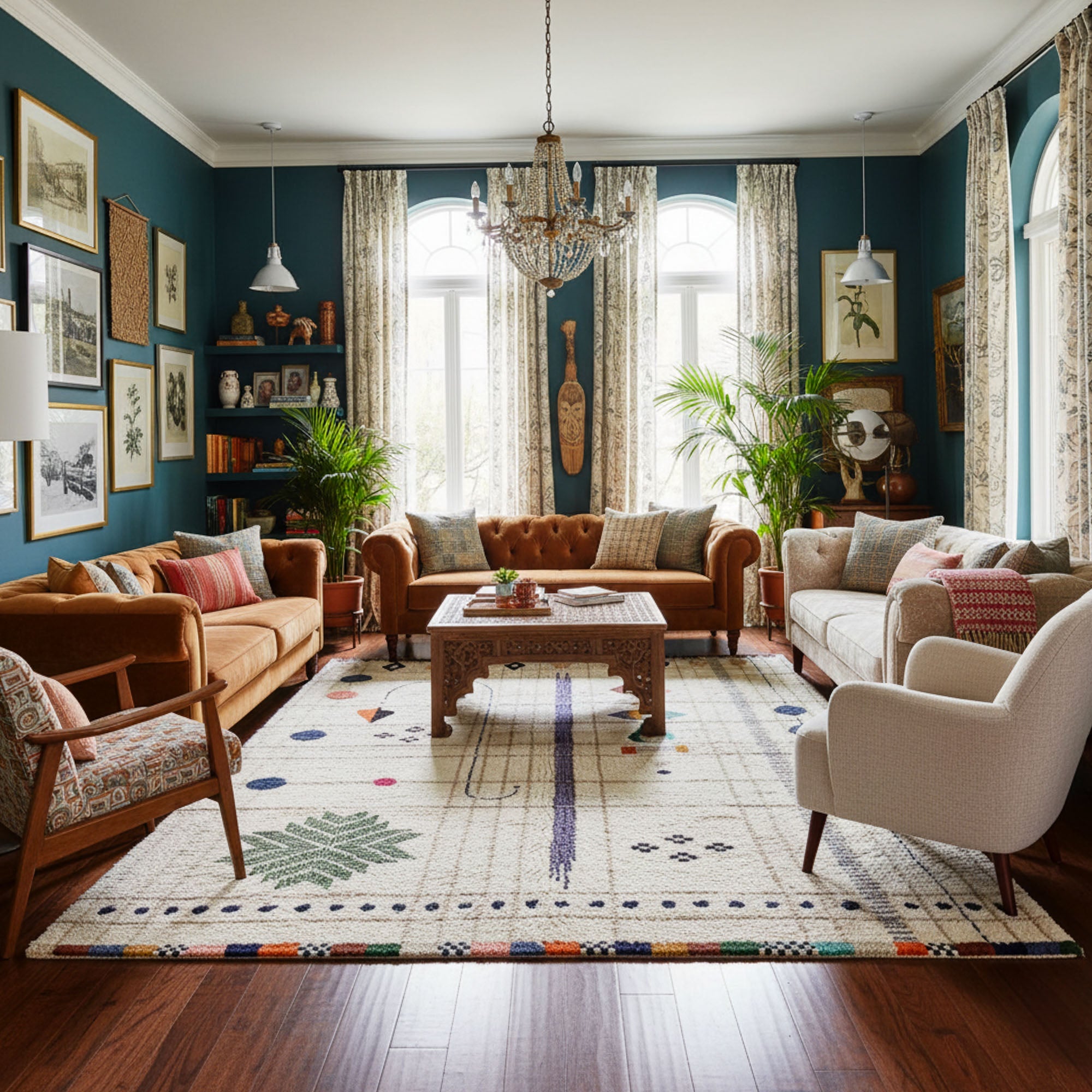 Ilham - Shag Moroccan rug - Benisouk