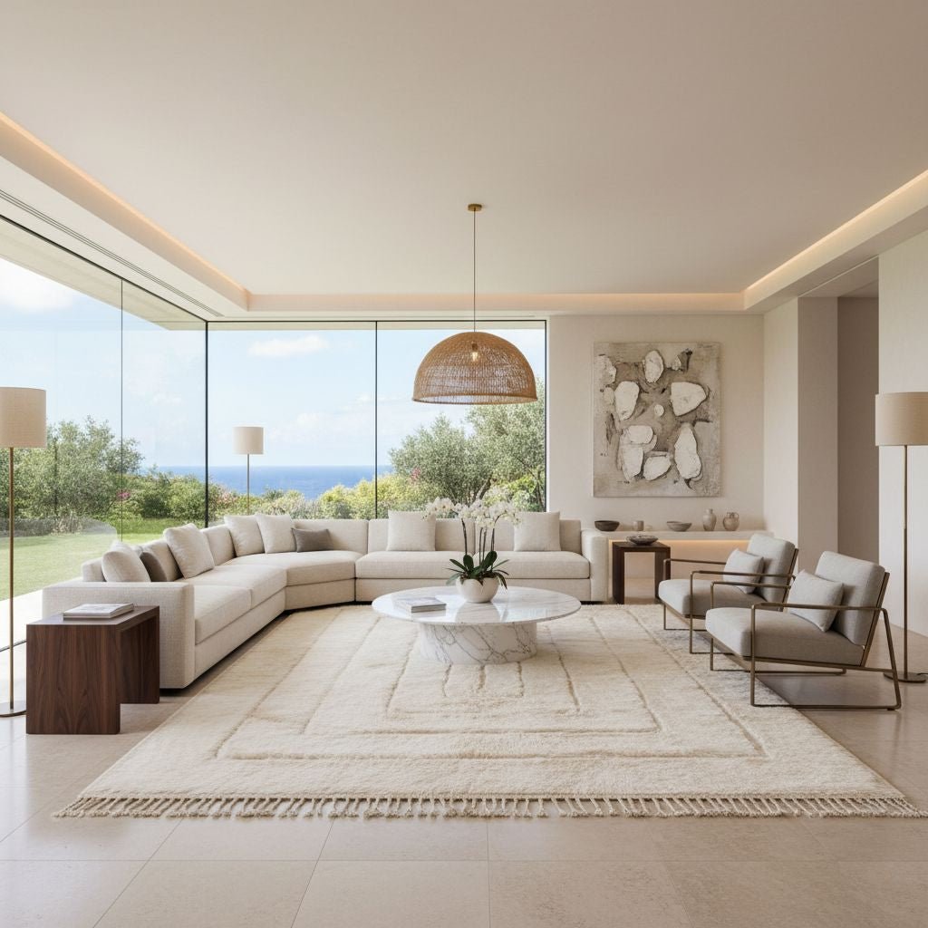 Immersion - Luxury Shag Moroccan Rug - Benisouk