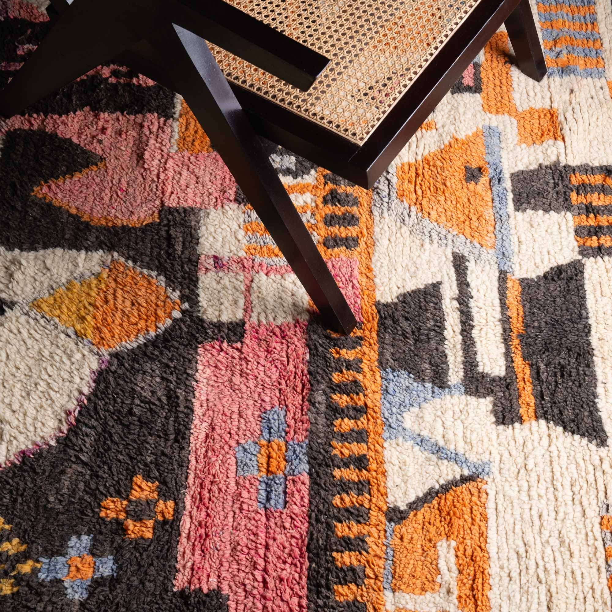 Inase - vintage boujad rug - Benisouk