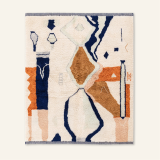 Ink Flowing - Luxury Shag Moroccan Rug