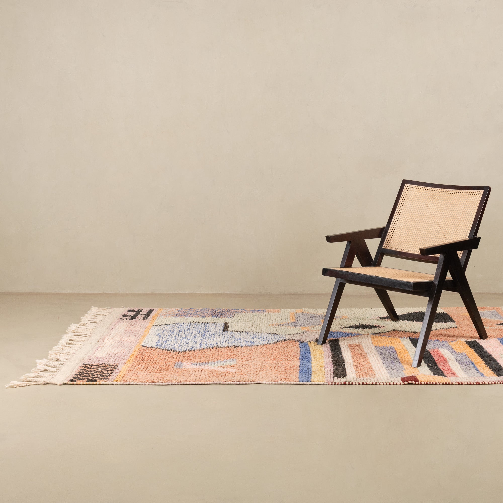 Ishan - vintage boujad rug - Benisouk