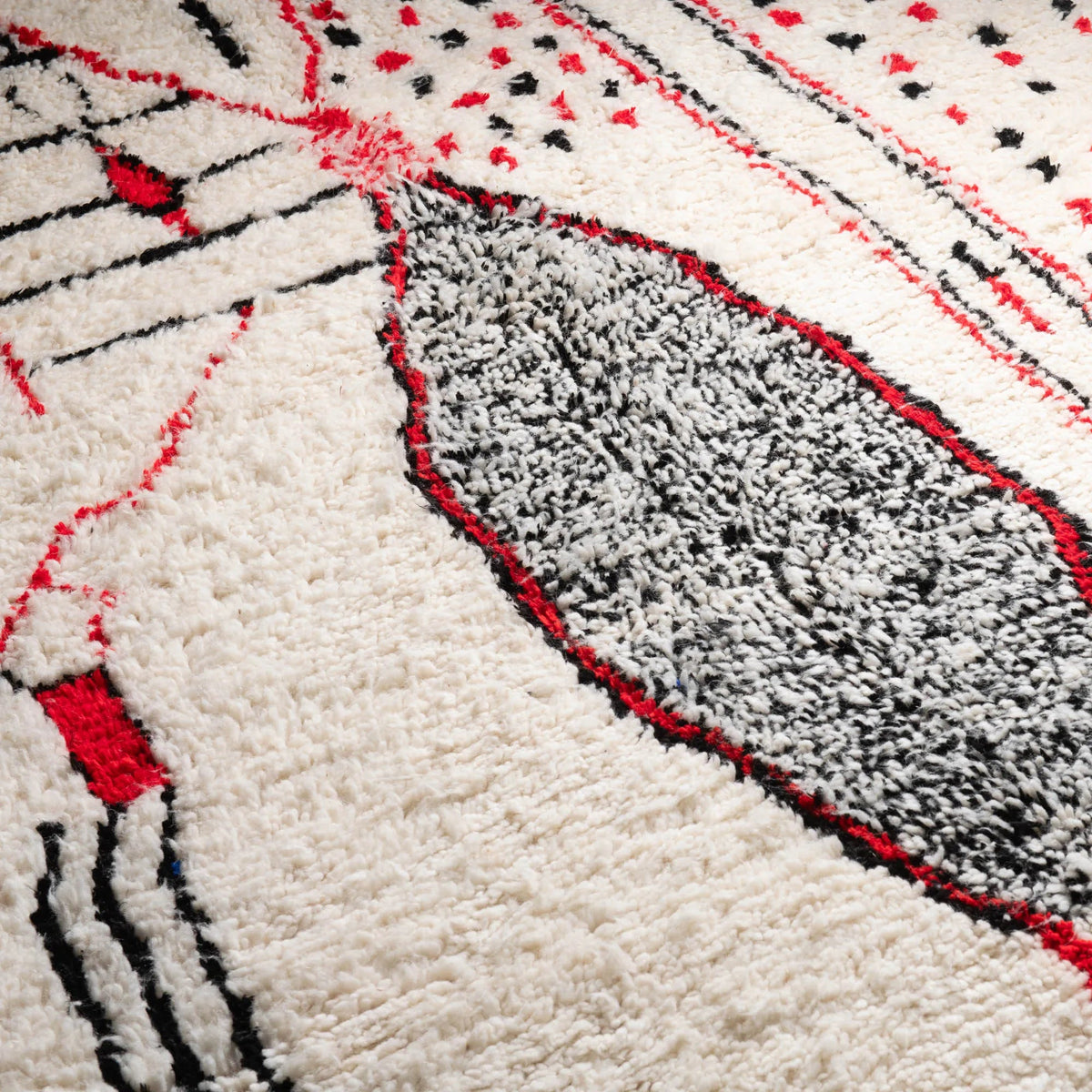 Issid - Shag Moroccan rug - Benisouk