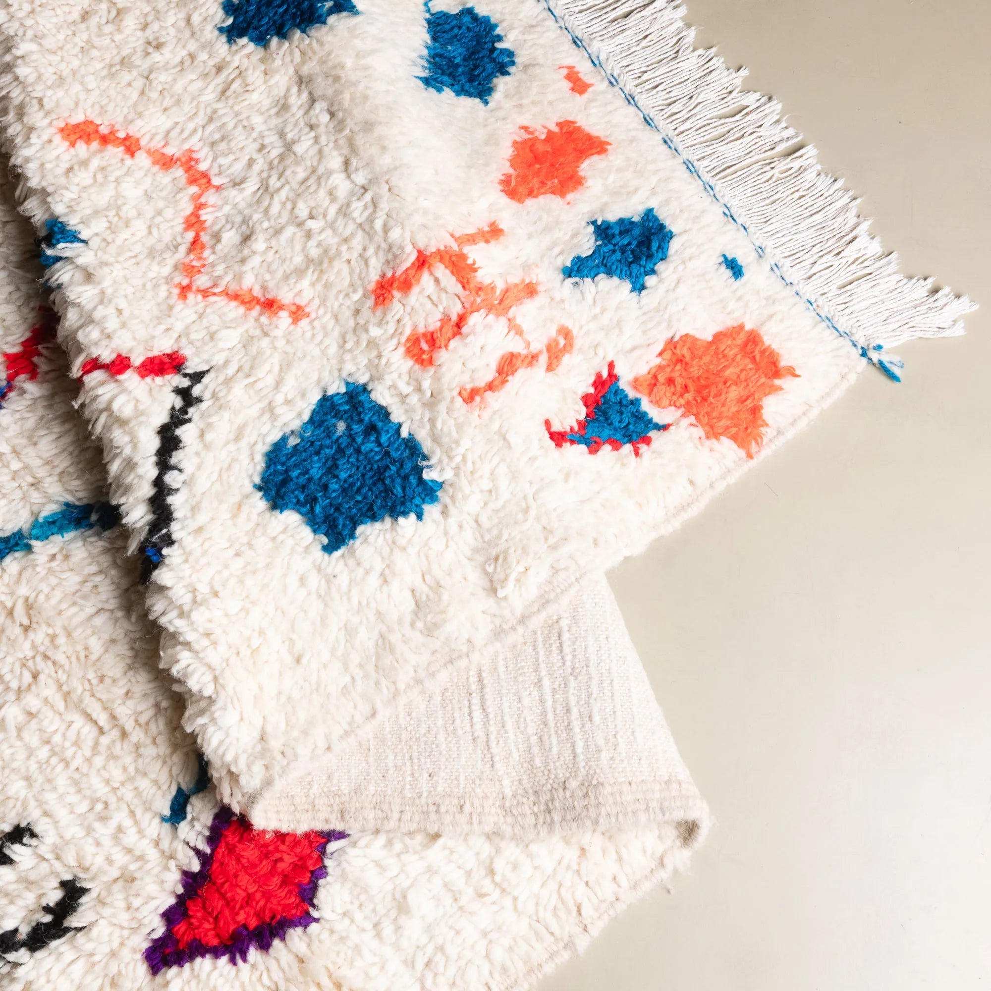 Issuhet - Shag Moroccan rug - Benisouk