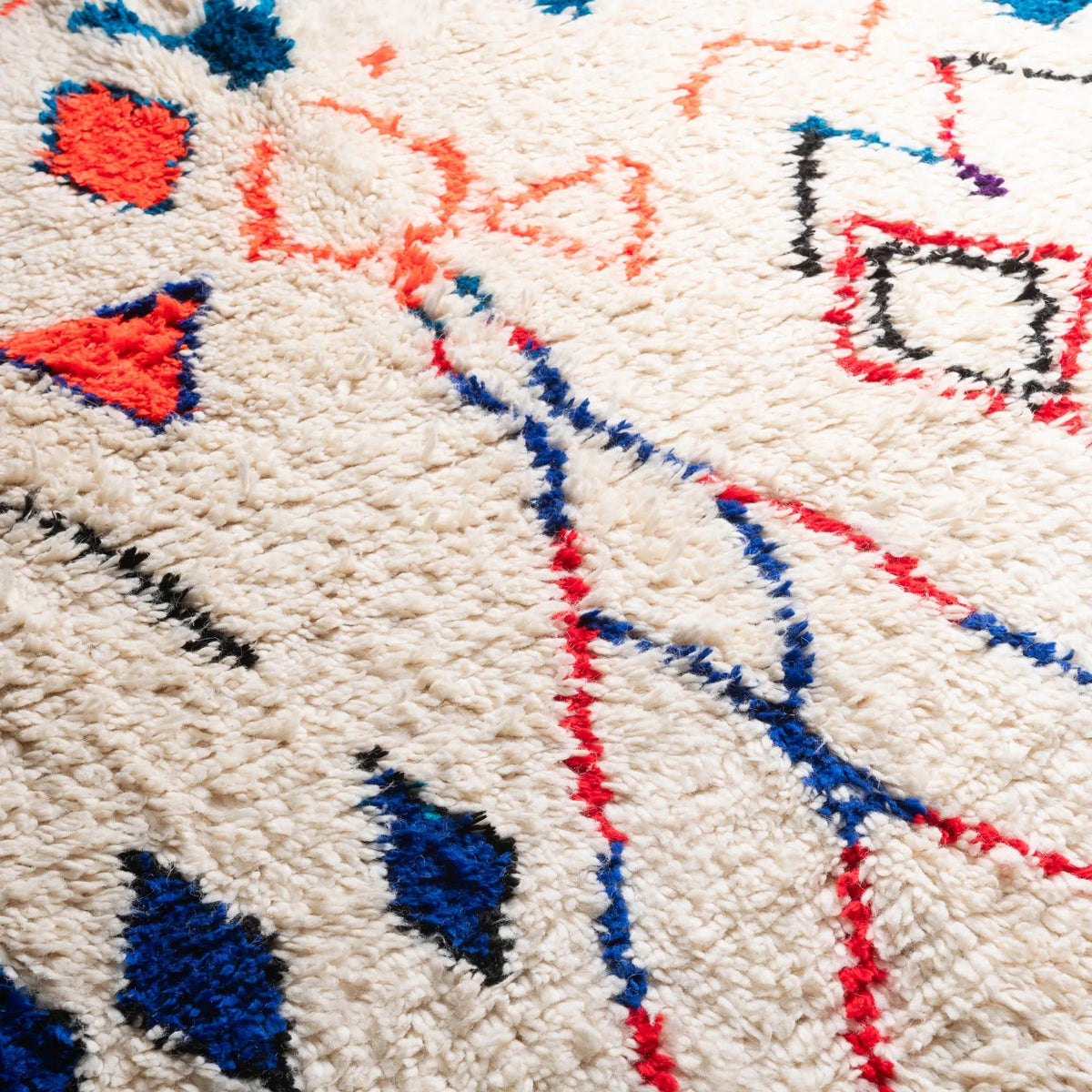 Issuhet - Shag Moroccan rug - Benisouk